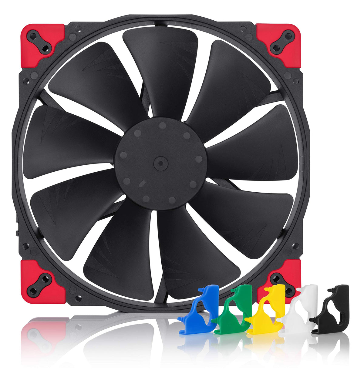 Noctua Nf-A20 Pwm Chromax.Black.Swap, Premium Quiet Fan, 4-Pin (200X30Mm, Black) For Desktop