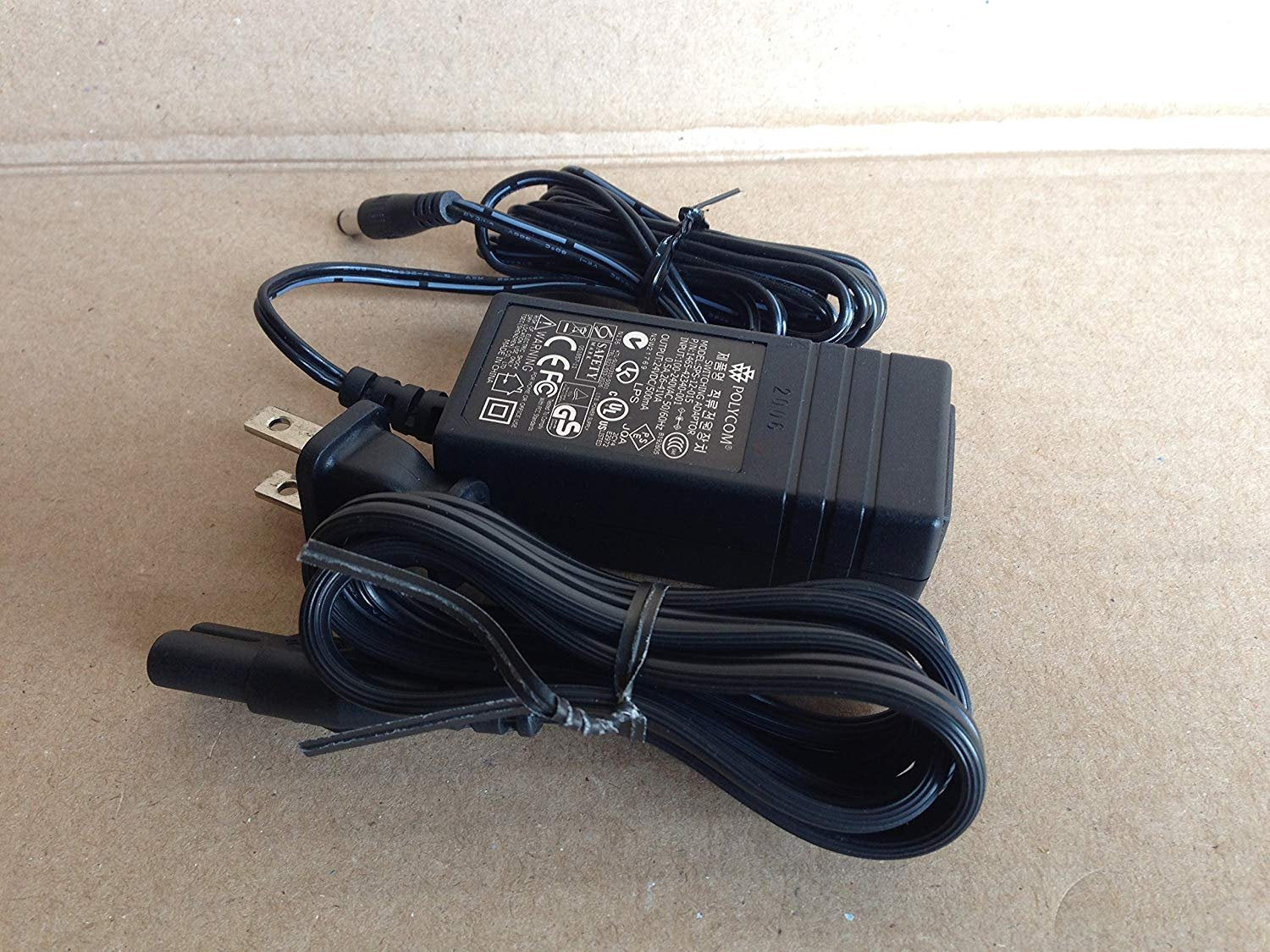 Genuine Polycom Soundpoint Ip Universal Ac Power Supply 24V Dc