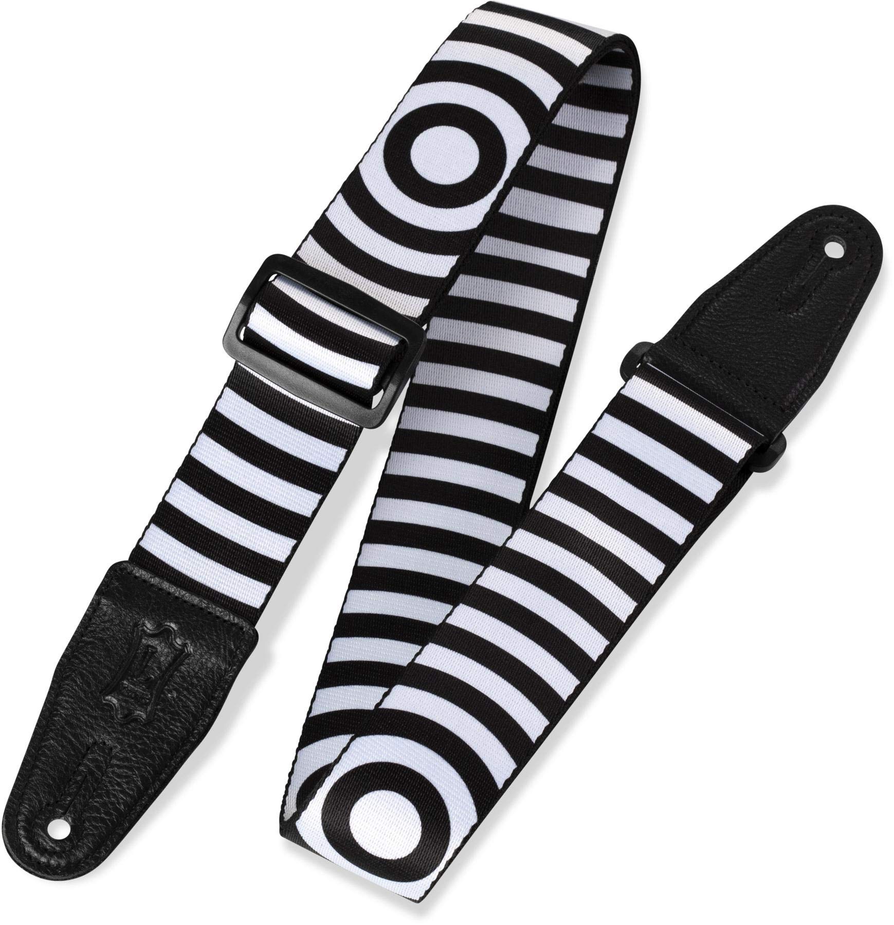 Levys Leathers 2 Polyester Guitar Strap with Sonic-Art,