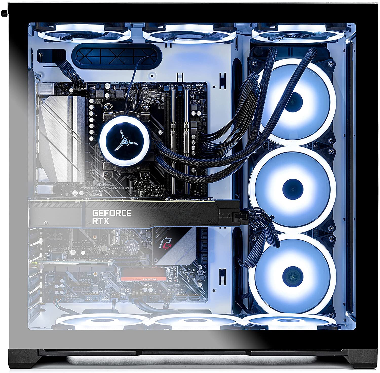 Skytech Gaming Prism Ii Gaming Computer Pc Desktop   Amd Ryzen 7 5800X 8 Core 3.8Ghz, Rtx 3080 Ti 12G Gddr6X, 1Tb Nvme Gen4 Ssd,