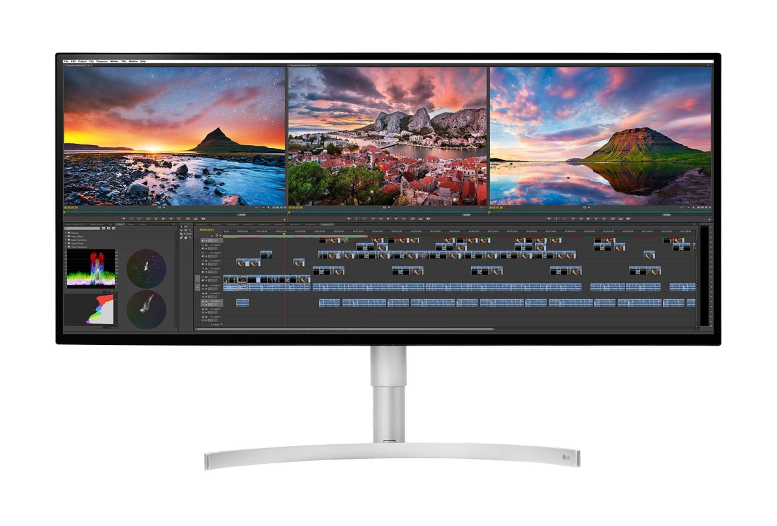 Lg 34Bk95U W Ultrafine 34'' 21:9 5K 2K (5120 X 2160) Nano Ips Led Ultrawide Monitor, 600 Cd/M   Hdr, Thunderbolt 3 / Usb Type C