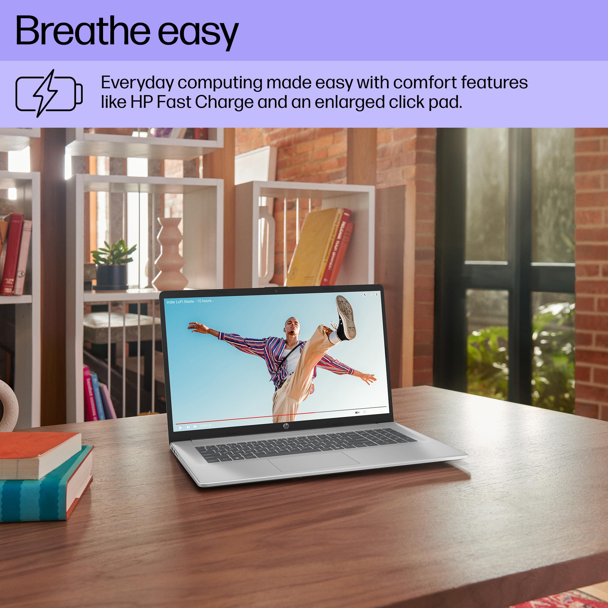 Hp 17.3 Fhd Laptop, Amd Ryzen 5 7430U 6-Core(Up To 4.3Ghz), 64 Gb Ram, 2 Tb Ssd, Amd Radeon Graphics, Ips Anti-Glare Display, Co