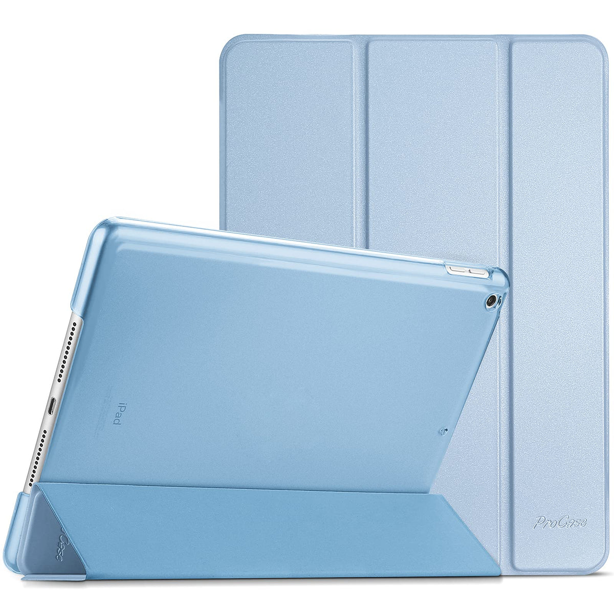 Procase For Ipad 9Th Generation 2021/ Ipad 8Th Generation 2020/ Ipad 7Th Generation 2019 Case, 10.2 Ipad Case Ipad Cover 9Th Generation  Skyblue