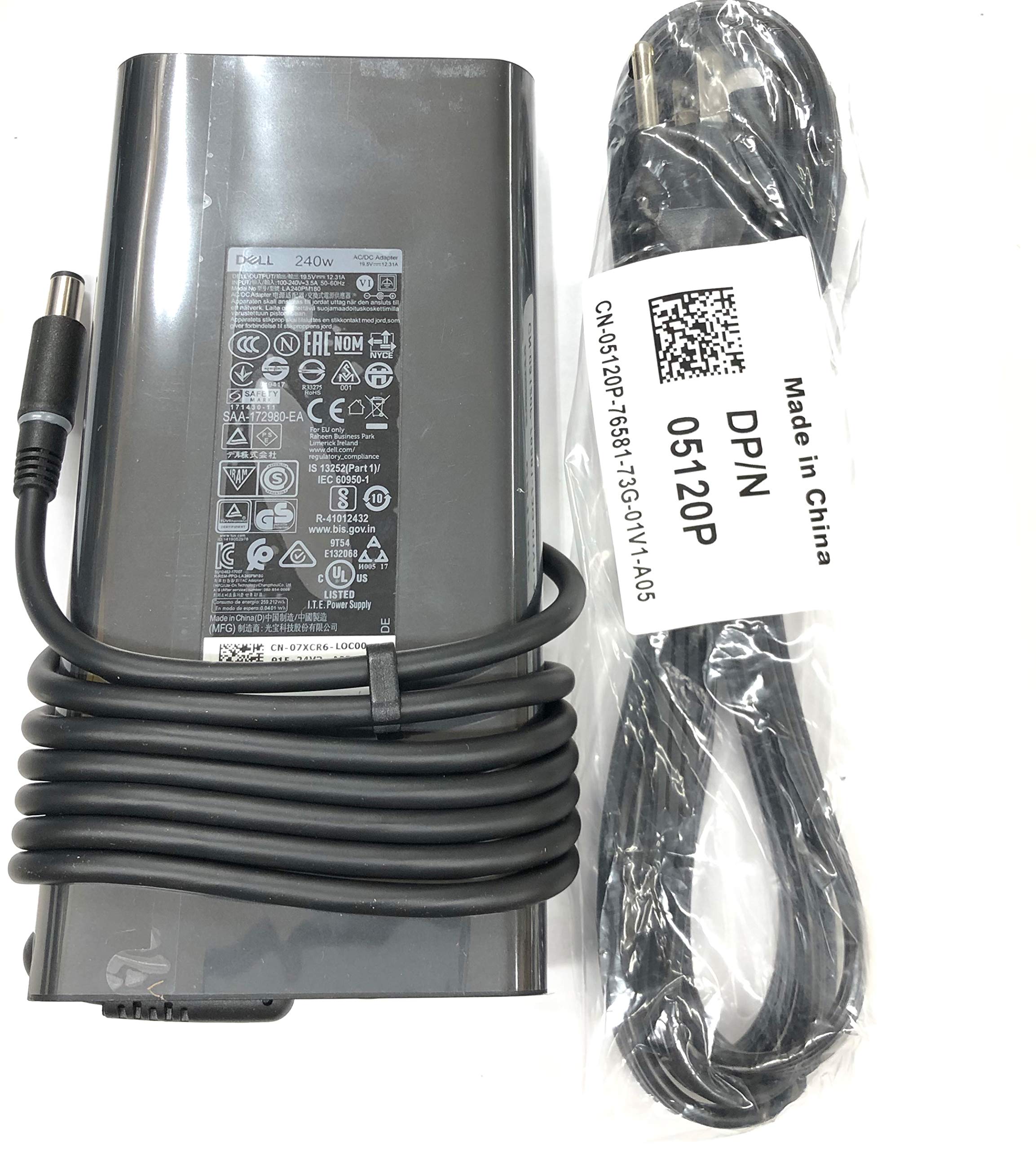 NEW DELL ORIGINAL GENUINE 240 Watt 19.5V 12.31A AC POWER SUPPLY ADAPTER CHARGER