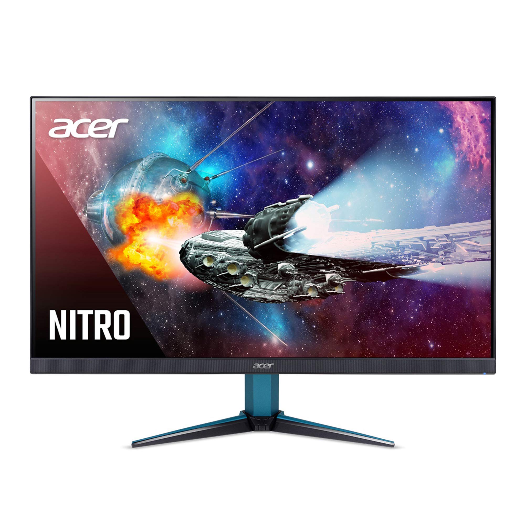 Acer Nitro Vg271U Pbmiipx 27'' Wqhd (2560 X 1440) Ips Amd Radeon Freesync Gaming Monitor, 144Hz, Vesa Certified Display Hdr400,