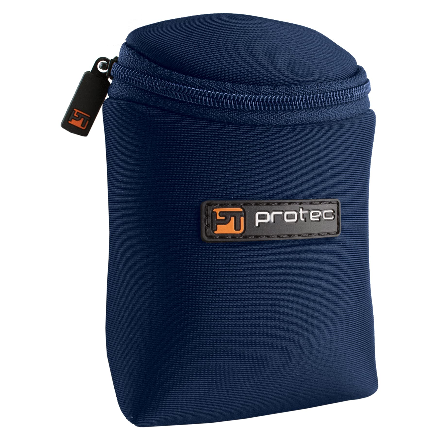 Protec Trumpet/Small Brass Multiple (3 Piece) Neoprene Mouthpiece Pouch With Zipper Closure Blue (Model N219Bx)