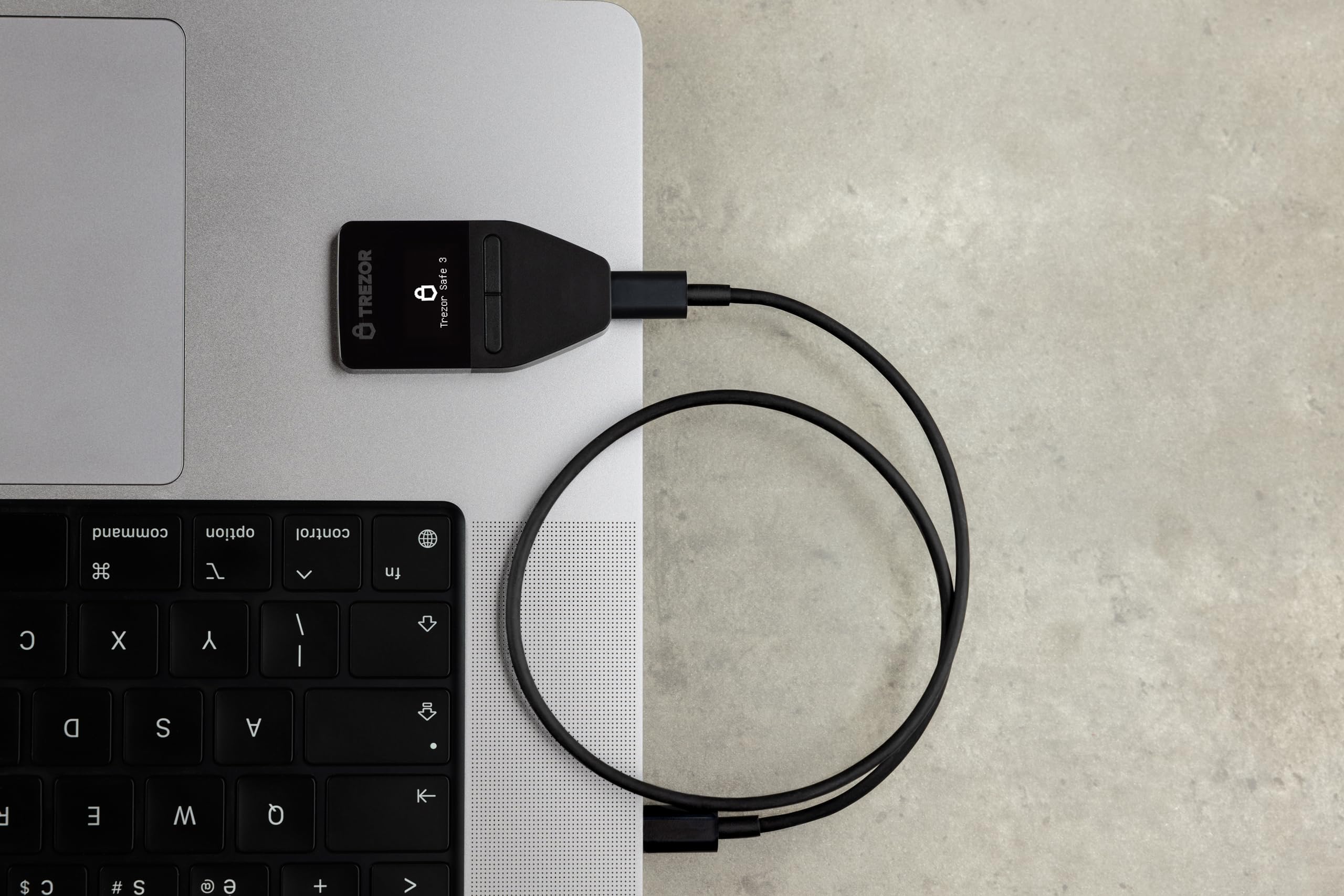 Trezor Safe 3   Passphrase & Secure Element Protected Crypto Hardware Wallet   Buy, Store, Manage Digital Assets Simply And Safely (Cosmic Black)