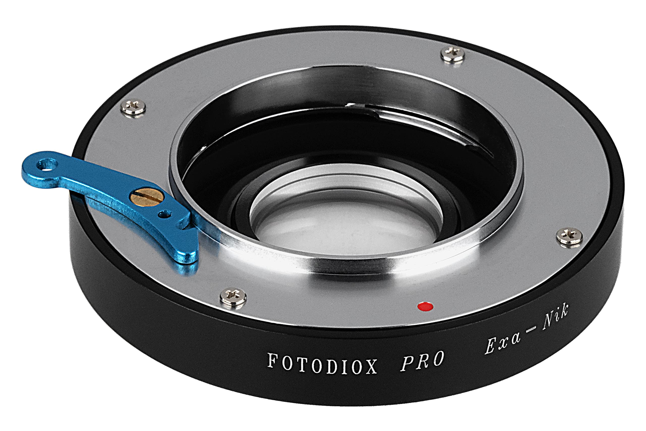 Fotodiox Pro Lens Adapter Compatible With Exakta (Inner Bayonet) Lenses On Nikon F-Mount Cameras, Black