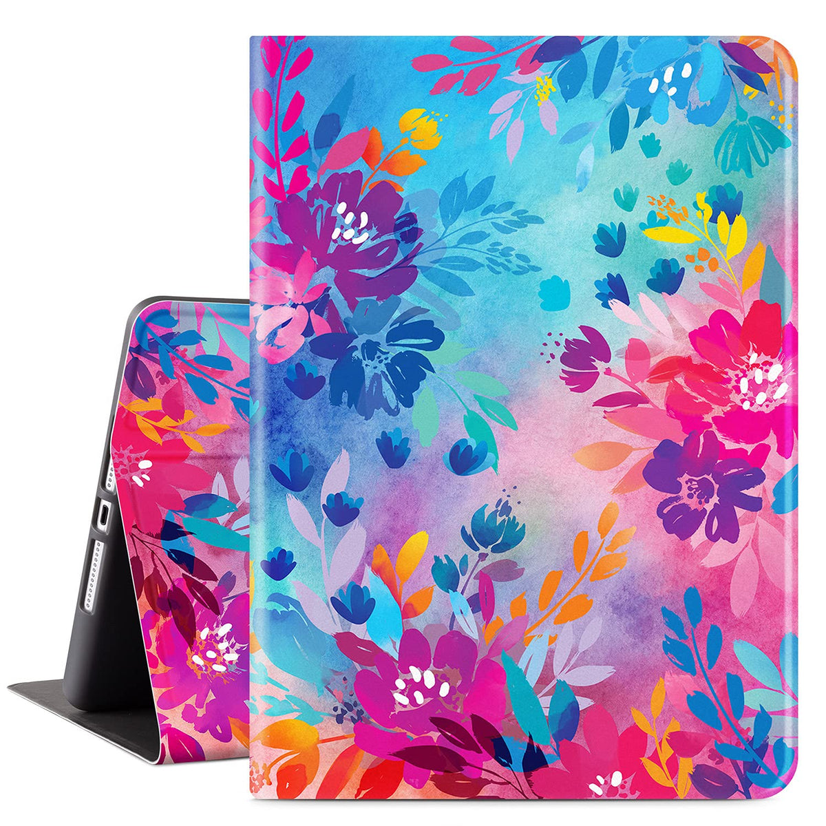 Vimorco Ipad 10.2 Inch Case 7Th 8Th 9Th Generation Cover 2019/2020/2021, Soft Rubber Back Cover Protective Leather Case For Appl