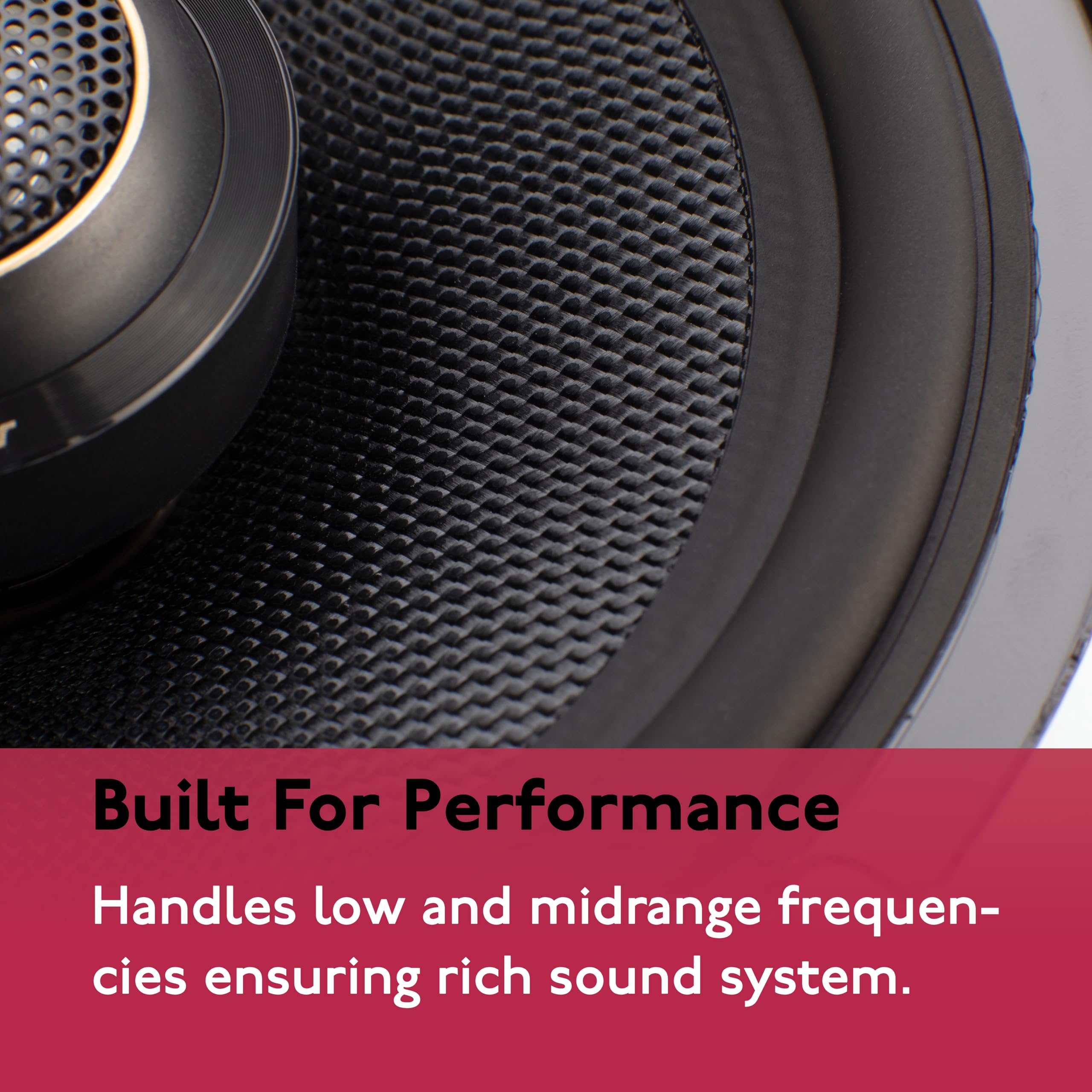 Pioneer Ts Z65F, 2 Way Coaxial Car Audio Speakers, Full Range, Open & Smooth Sound Quality, Easy Installation And Enhanced Bass