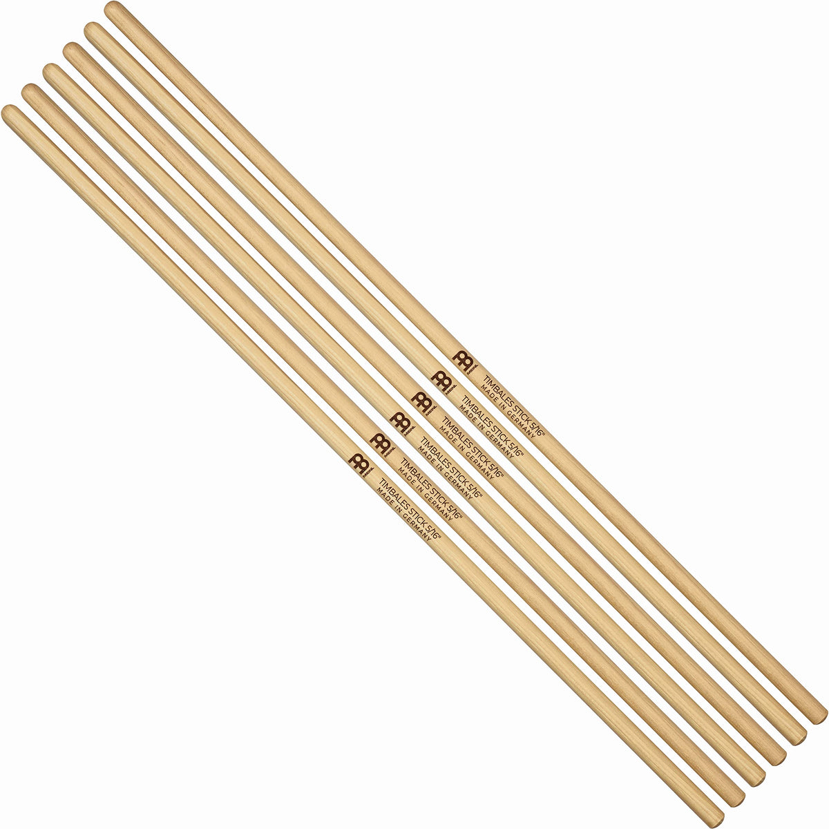 Meinl Stick & Brush Timbale Sticks, Pack Of 3 Pairs, 5/16''   American Hickory Percussion Drumsticks   Made In Germany (Sb117 3)