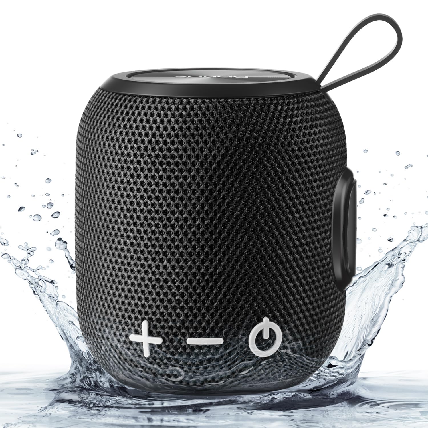 Sanag Portable Speaker, Bluetooth 5.0 Dual Pairing Wireless Mini Speaker, 360 Hd Surround Sound & Rich Stereo Bass 24H Playtime