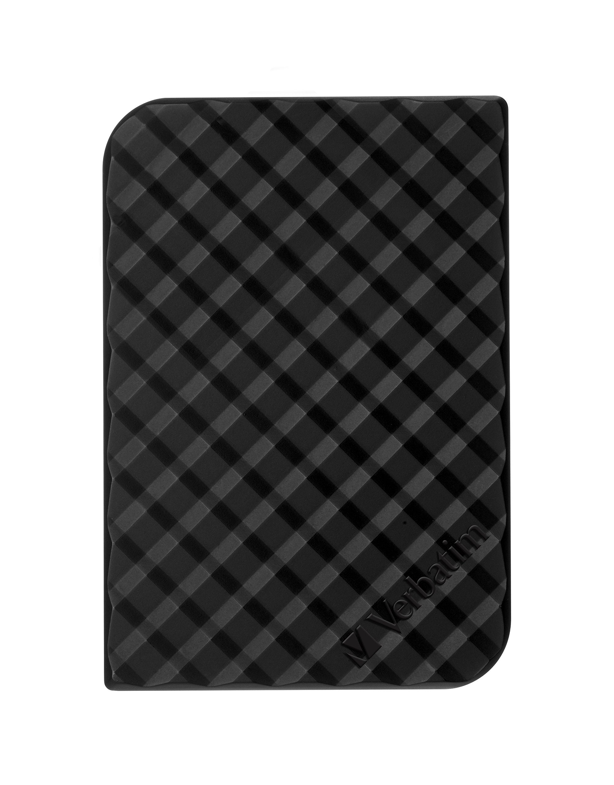 Verbatim 2TB Store n Go USB 3.0 HDD Portable External Hard Drive, USB 3.0  Black