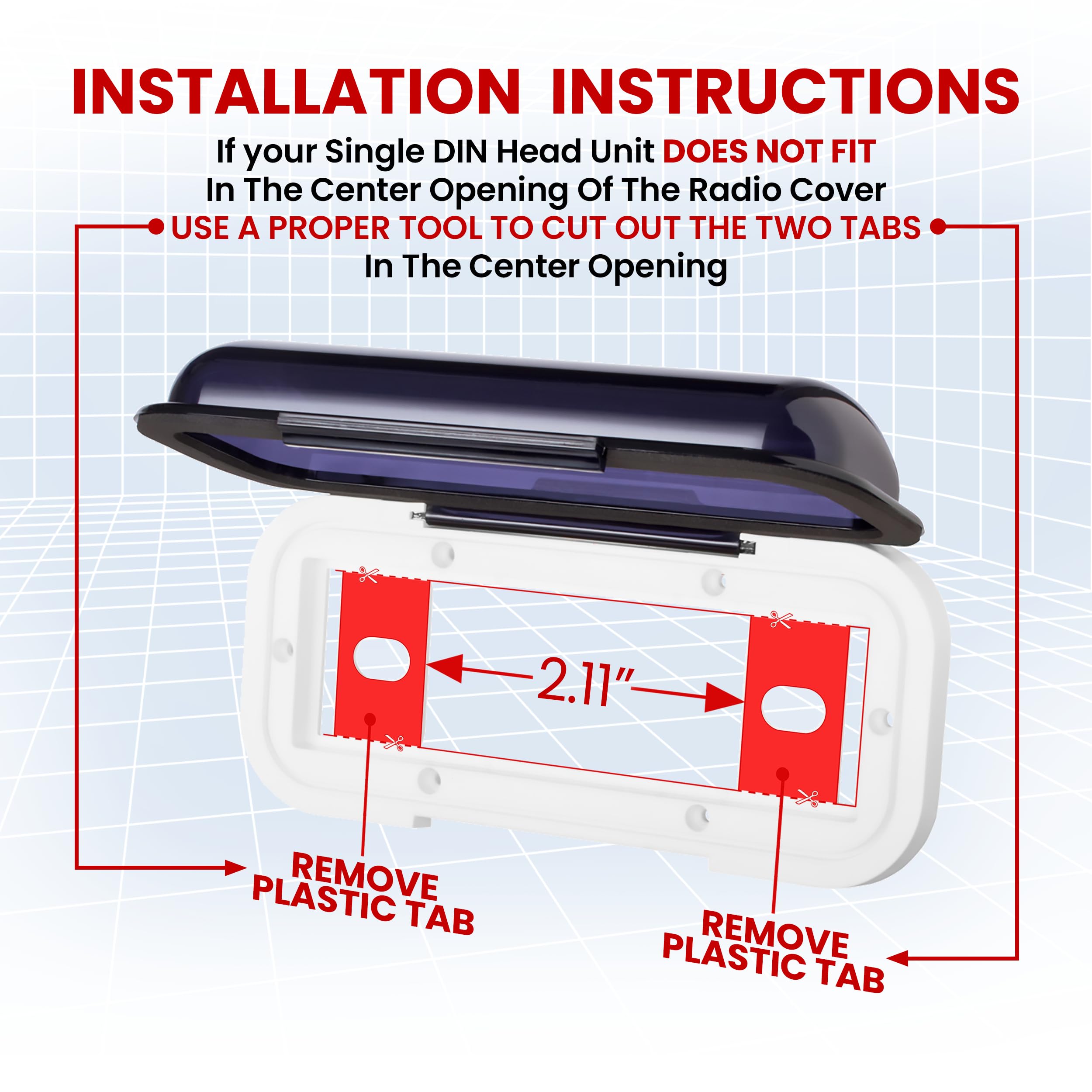 Boss Audio Systems Mrc5 Marine Waterproof Radio Cover