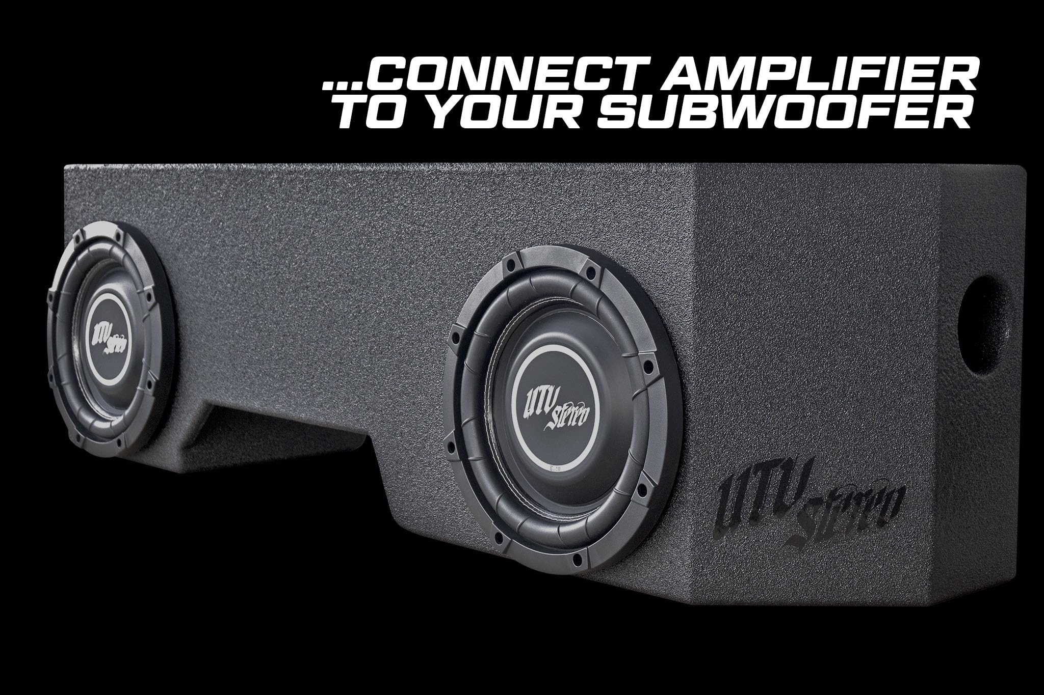 Can-Am Defender Roof Top Audio Add A Subwoofer 20 Rca Harness For Jl Audio Roof Top(Lone Star Model) - Install A Sub Right To T