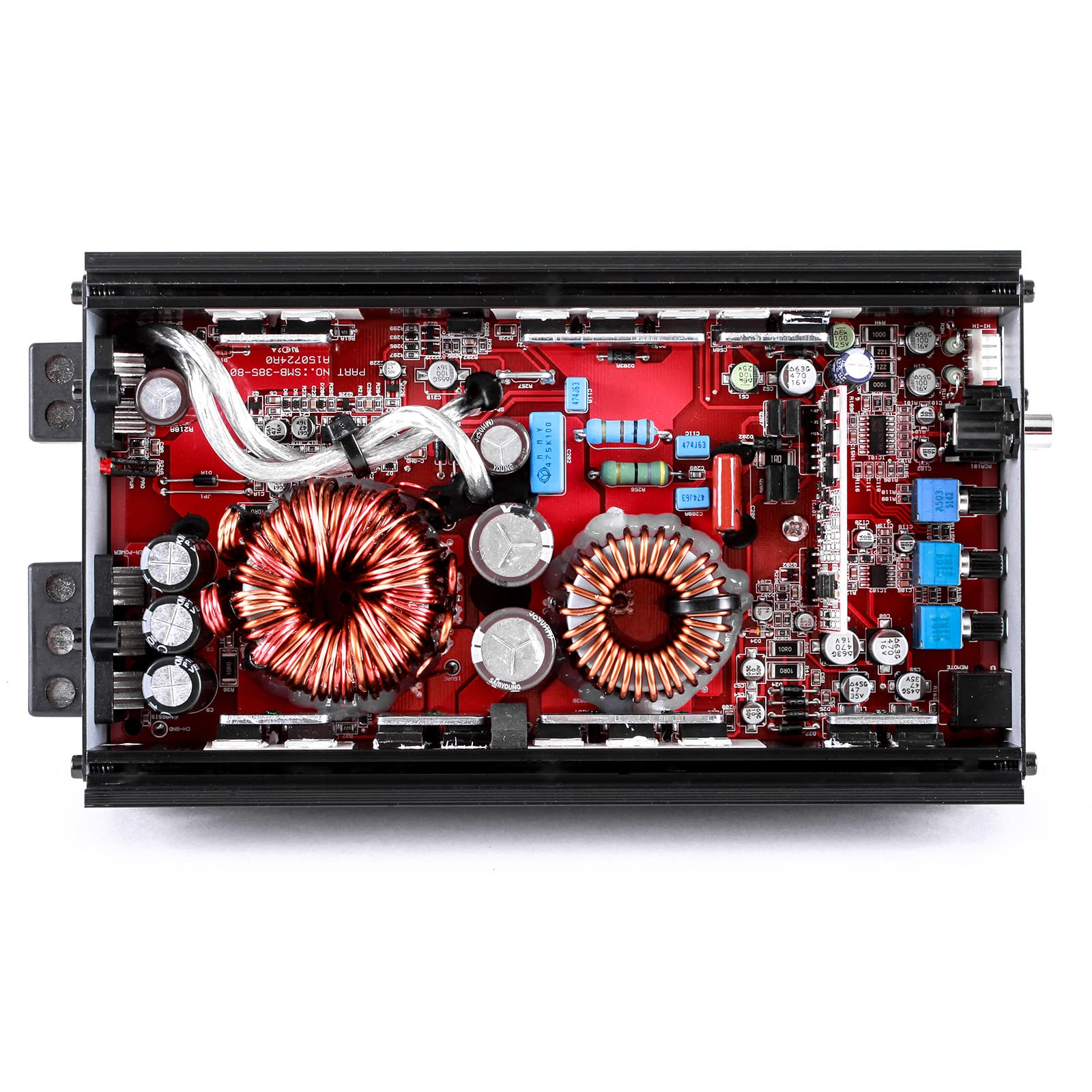 Skar Audio Sk M5001D Compact Monoblock Class D Mosfet Car Amplifier, 500W