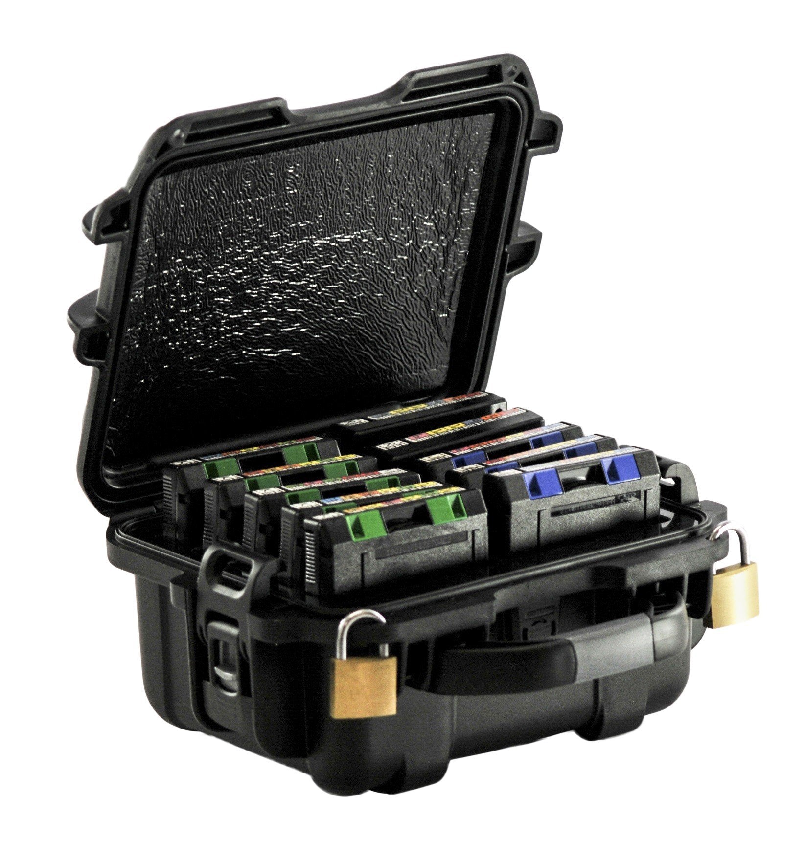 Teraturtle Lto Premium Protective Case   10 Capacity (With Jewel Case)