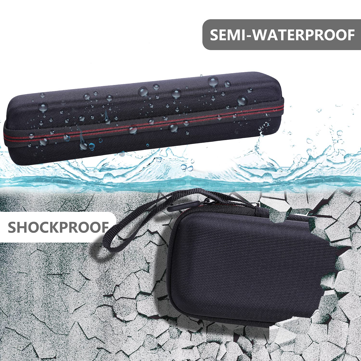 Ltgem Hard Case For Brother Ds 640 / Ds 740D / Ds 940Dw / Ds 720D Compact Mobile Document Scanner & Itari Portable Printer   Pro