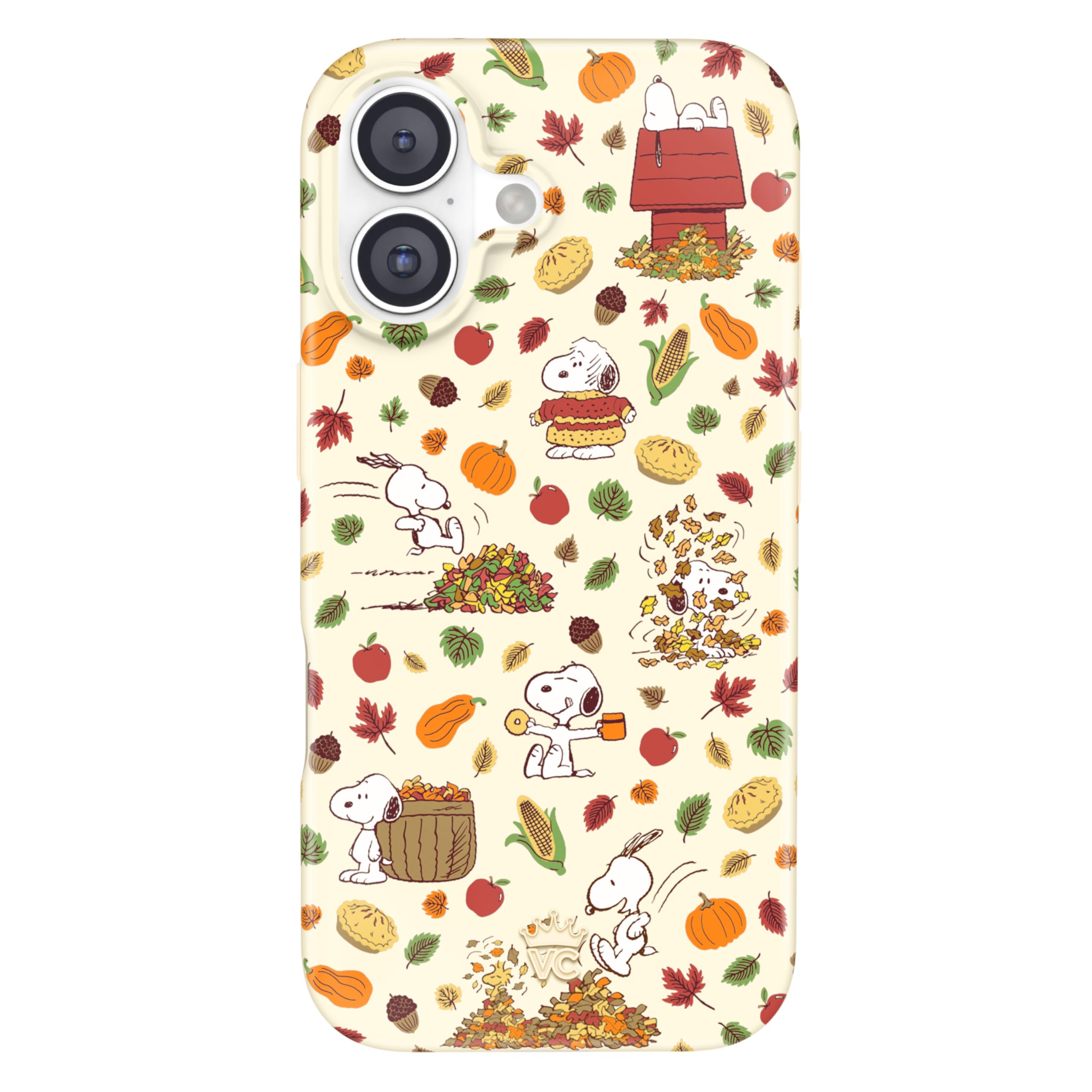 VELVET CAVIAR Case for iPhone 17 | Compatible with MagSafe | 10ft Drop Tested | Protective Fall Season Cases | Snoopy Autumn Lea