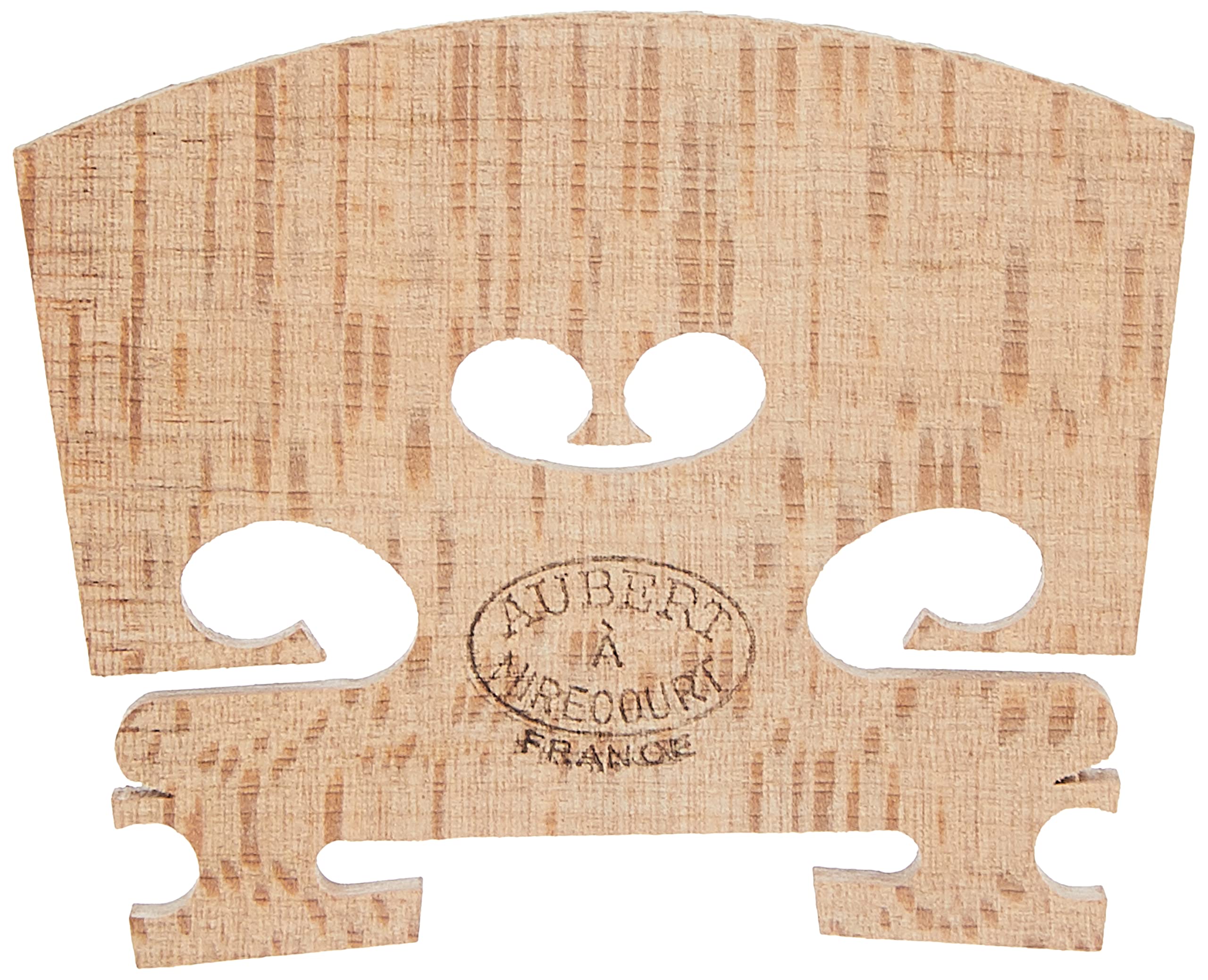 Aubert Vb 7 Select Figured Violin Bridge   4/4 Size