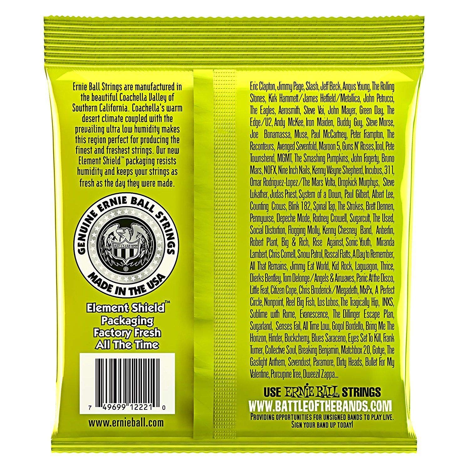 Ernie Ball Regular Slinky Custom Gauge Nickel Wound Guitar String   Set.010   .046 (3 Pack)
