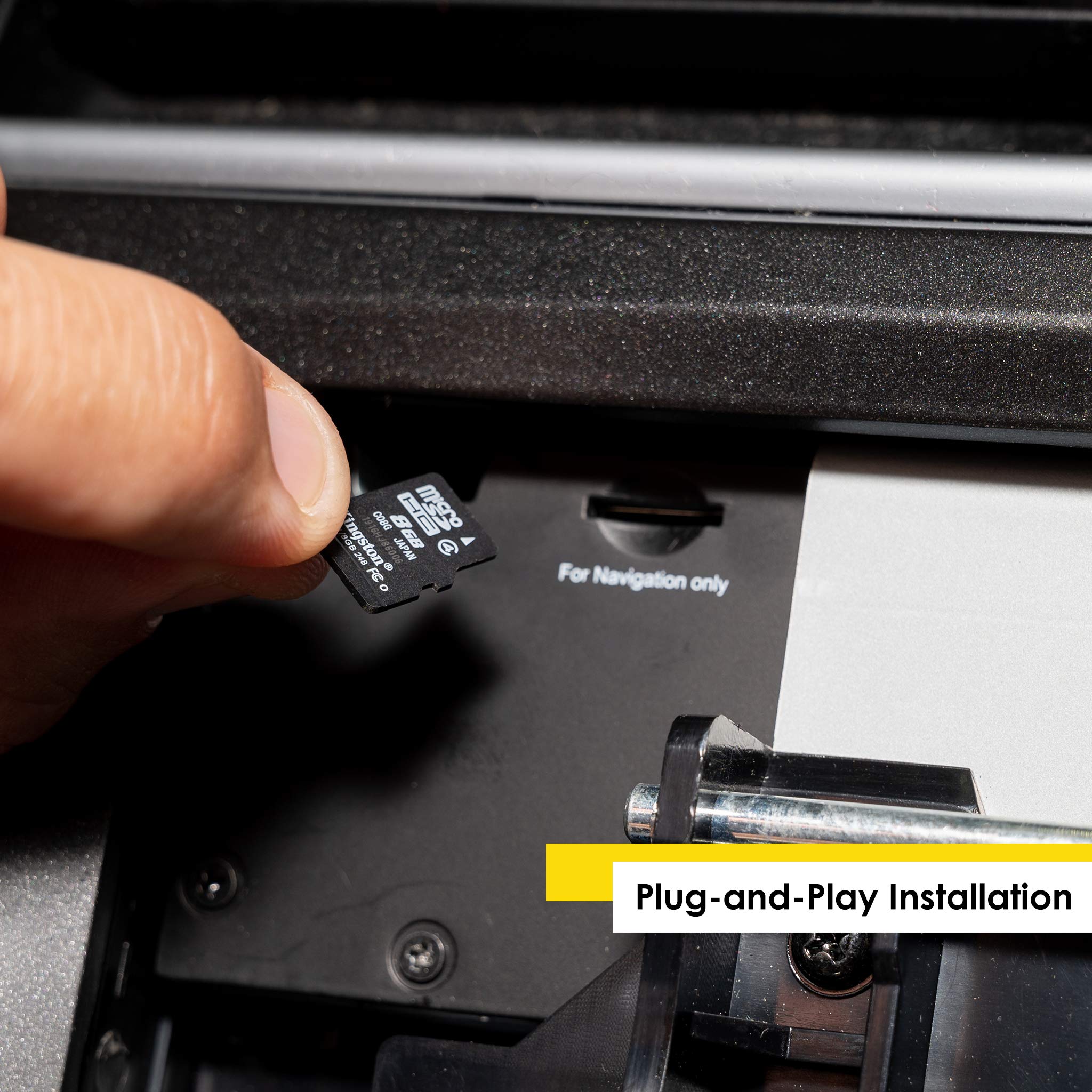 Stinger Igo Gps Navigation Card For Heigh10 & Elev8 Radios Only, Pre Load Nav App Offline Maps Sd Card W/Detailed Landmarks Lane