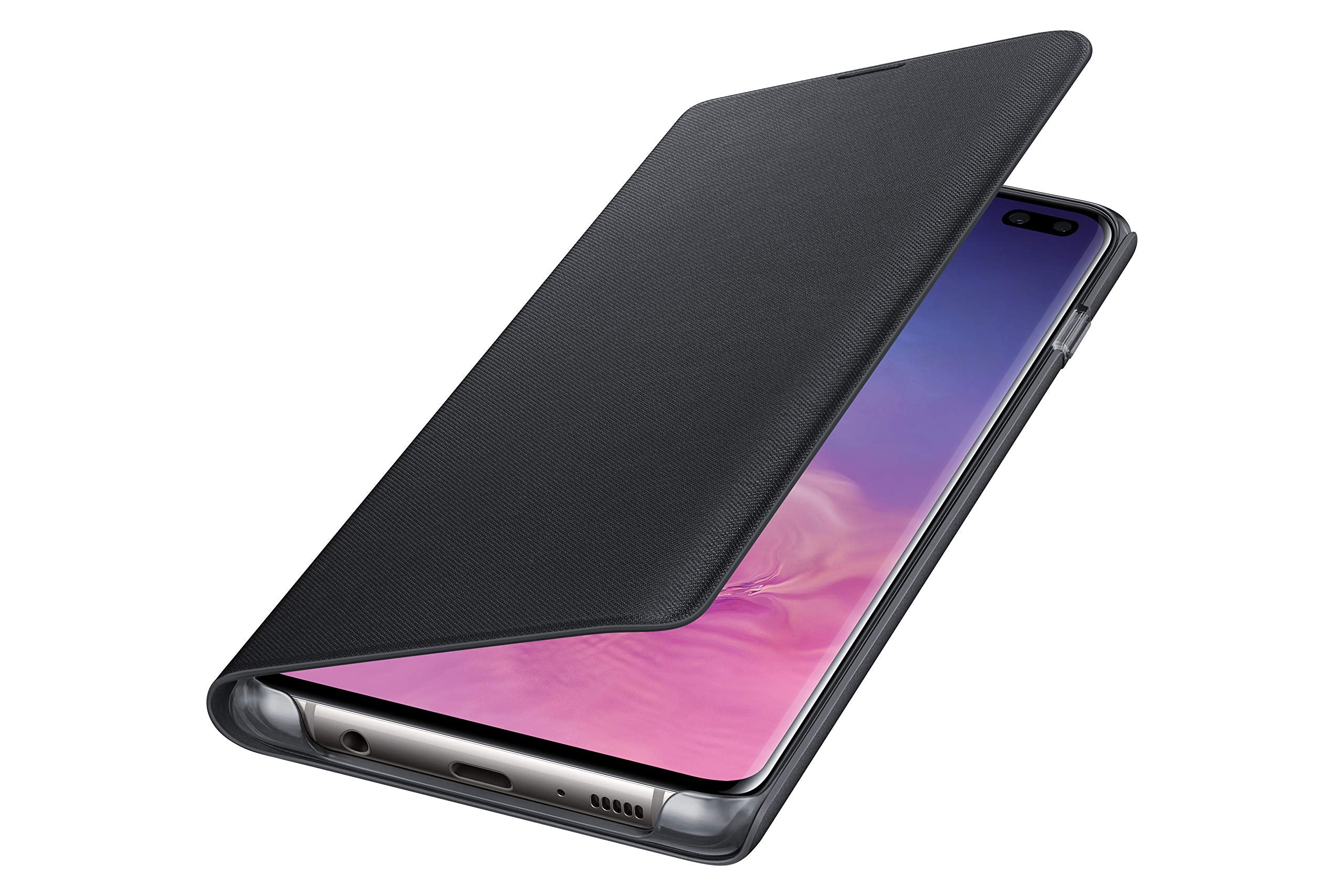 Samsung Led View Cover For Galaxy S10+ Black