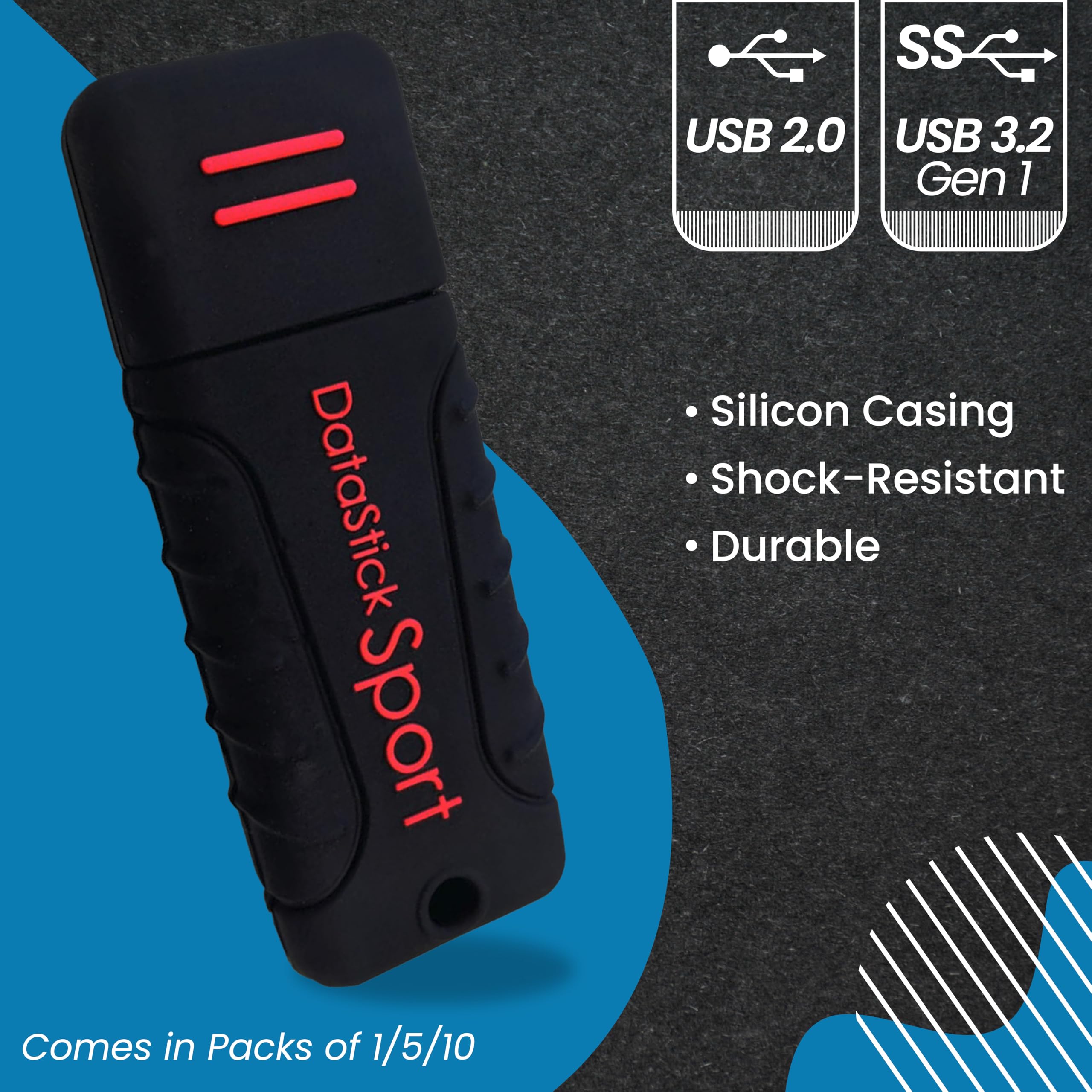 Datastick Sport Usb 2.0, 8Gb X 1