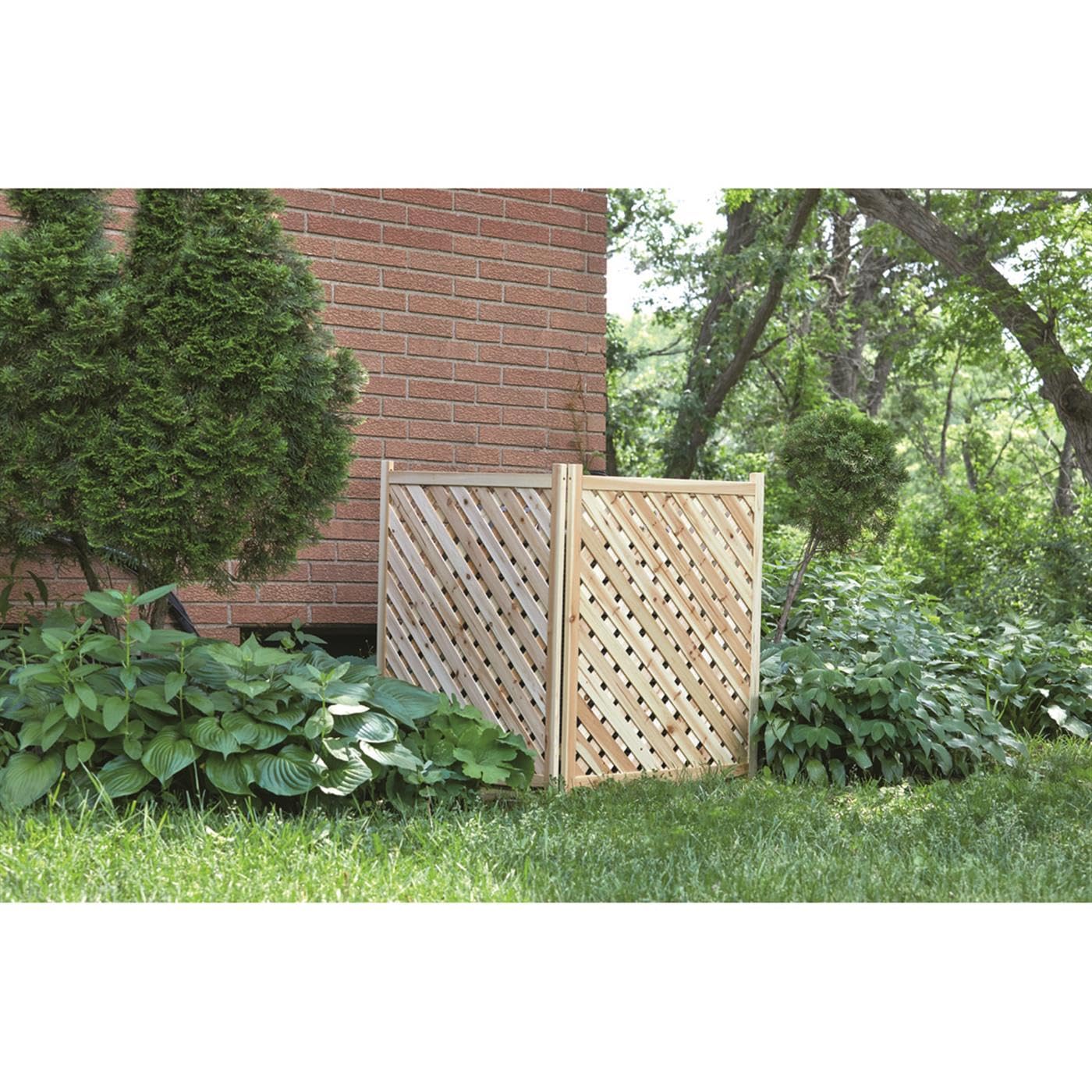 Castlecreek Air Conditioner Fence Screen, Ac Covers For Outside To Hide Air Conditioner & For Outdoor Privacy