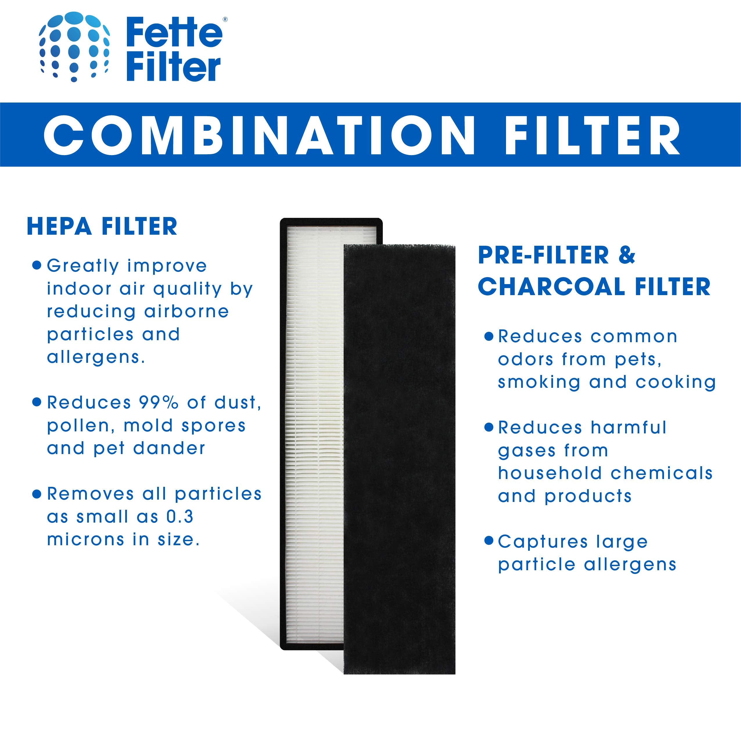 Flt4825 True Hepa H13 Filter B Compatible With Germguardian Air Purifier Ac4300Bptca Ac4900Ca Ac4820 Ac4825 Ac4870 Ac4825Dlx Ac4