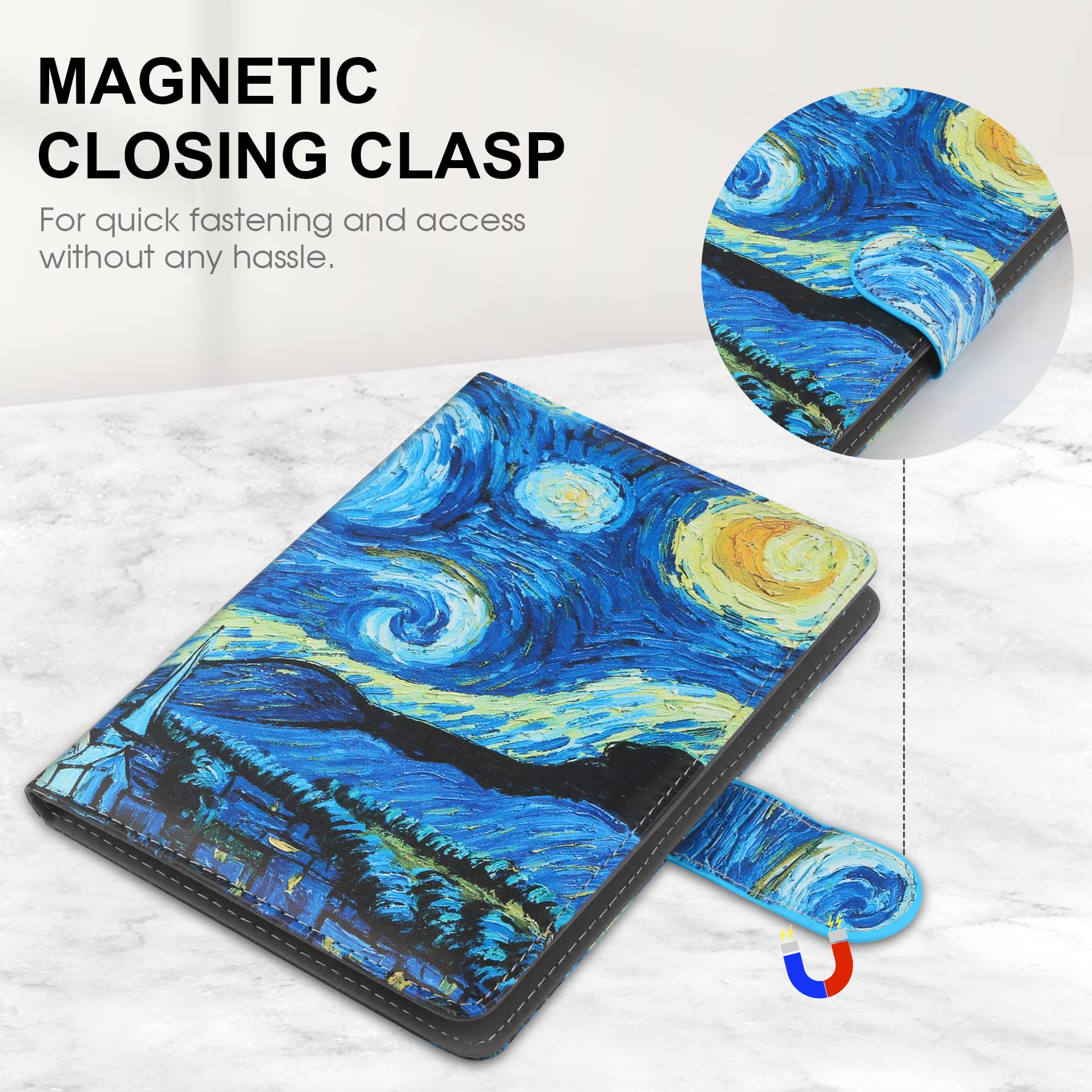 Hoyixi Universal Case Compatible With 6.8'' Kindle Paperwhite/6'' All New Kindle 2022&2019/Kobo Clara Hd/Kobo Clara 2E Leather S