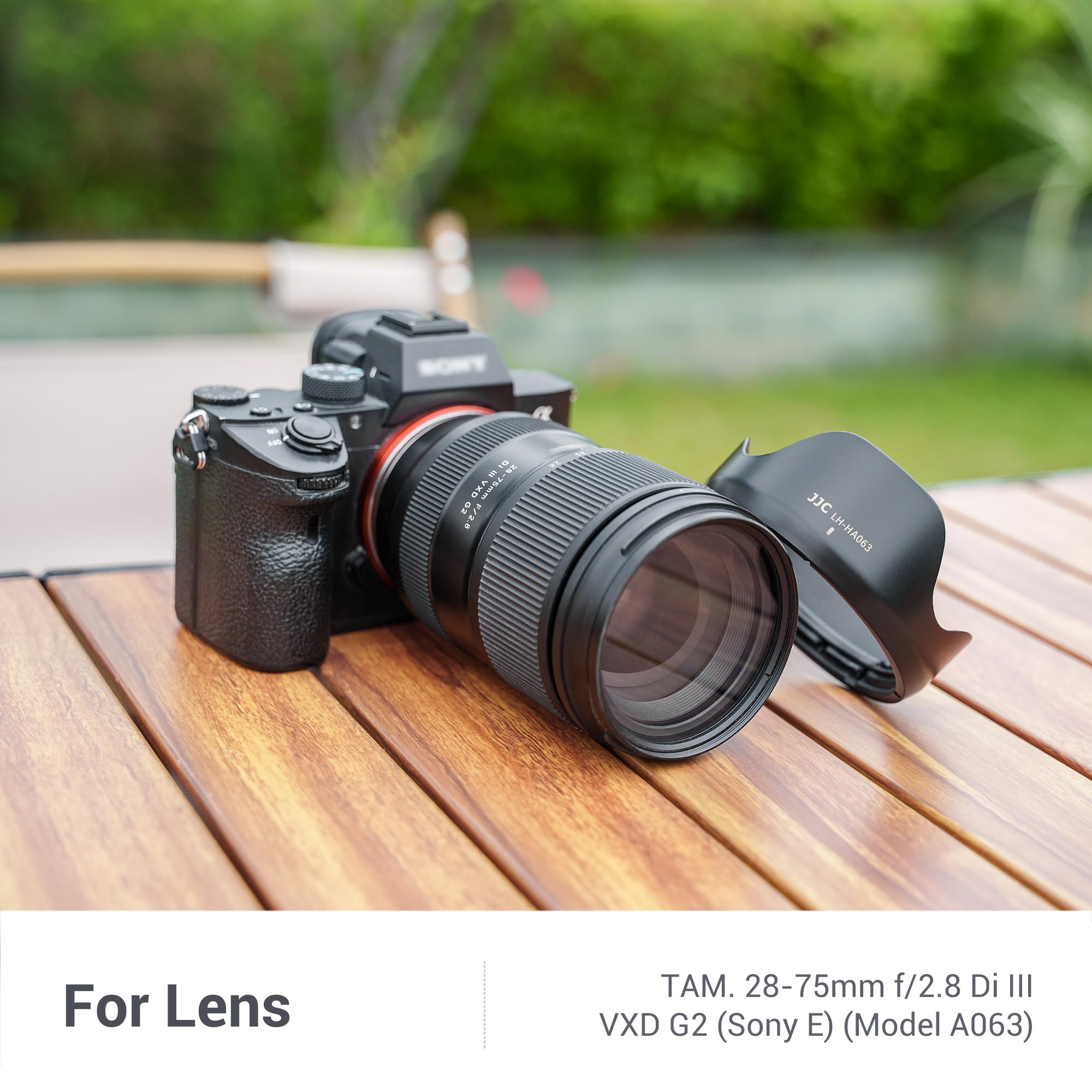 Lens Hood For Tamron 28 75Mm F/2.8 Di Iii Vxd G2 (Sony E) (Model A063),Reversible Lens Shade Replace Tamron Ha063 Bayonet Hood,C