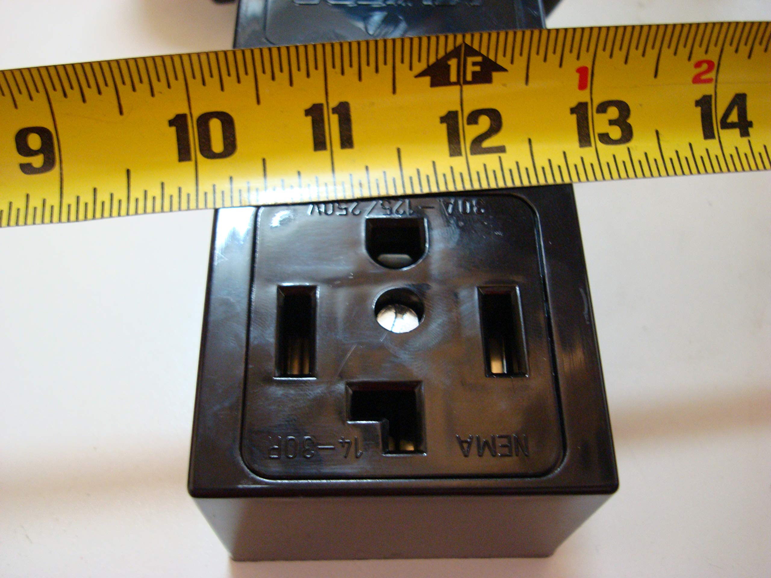 3 Ft Dryer Extension Power Cord Female 14 30R 4 Prong Receptacle To Male 14 30P 4 Pin Plug Nema 250V Fx312