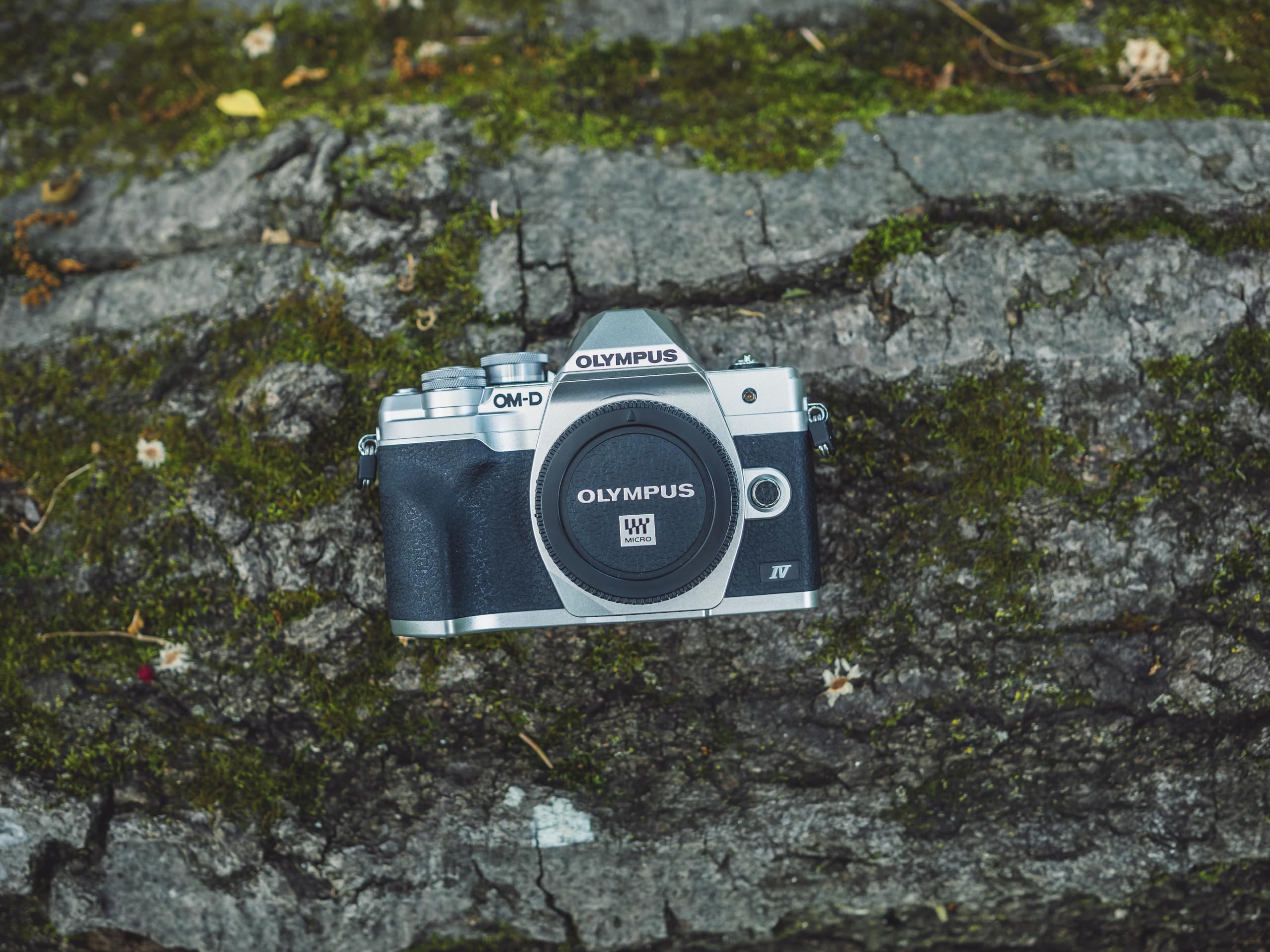 Olympus Om D E M10 Mark Iv Camera Body (Silver)