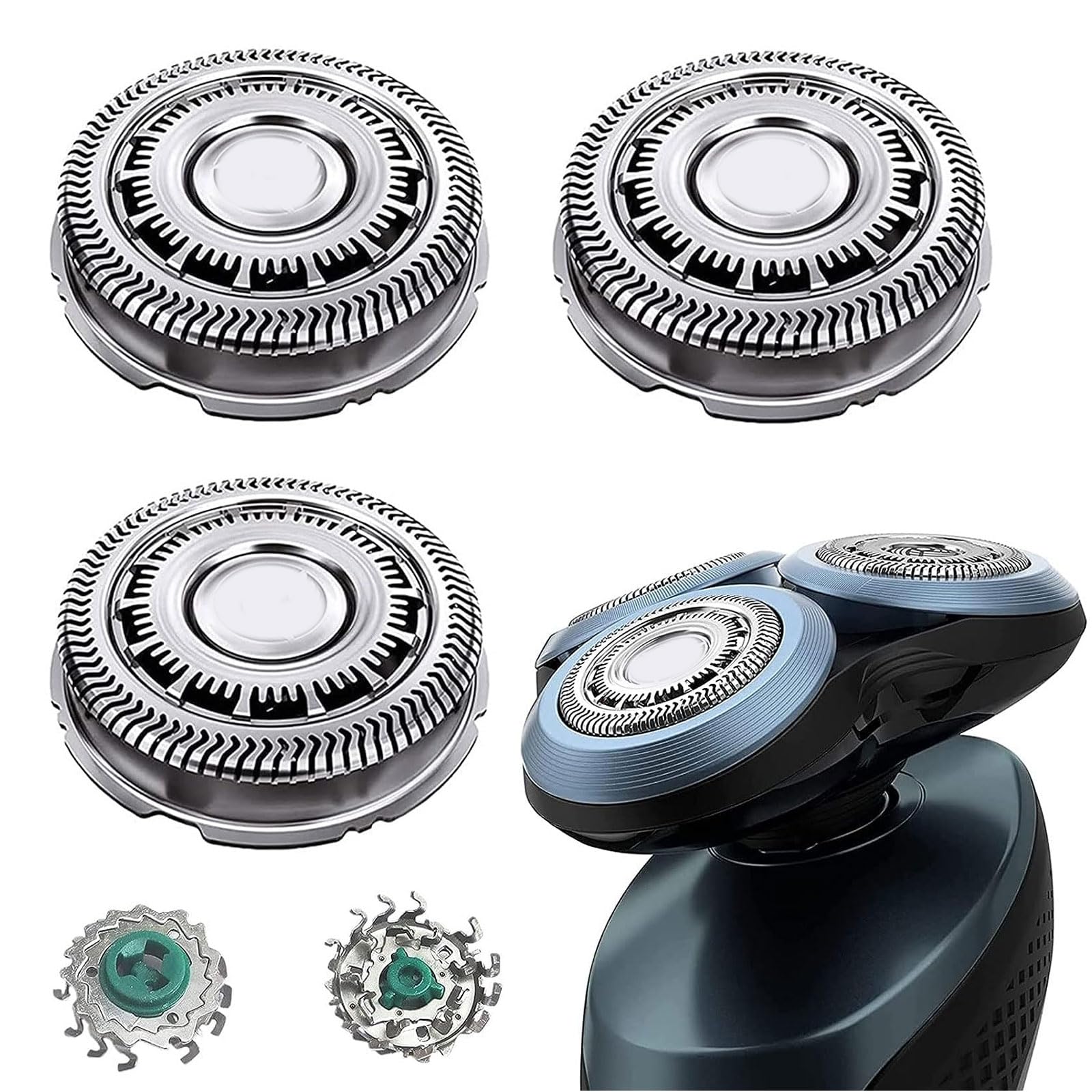 Gleway Sh60 Replacement Head Blades Series 6000 Compatible With Philips 6000 Series Electric Shaver Razors Replacement Blades Fo