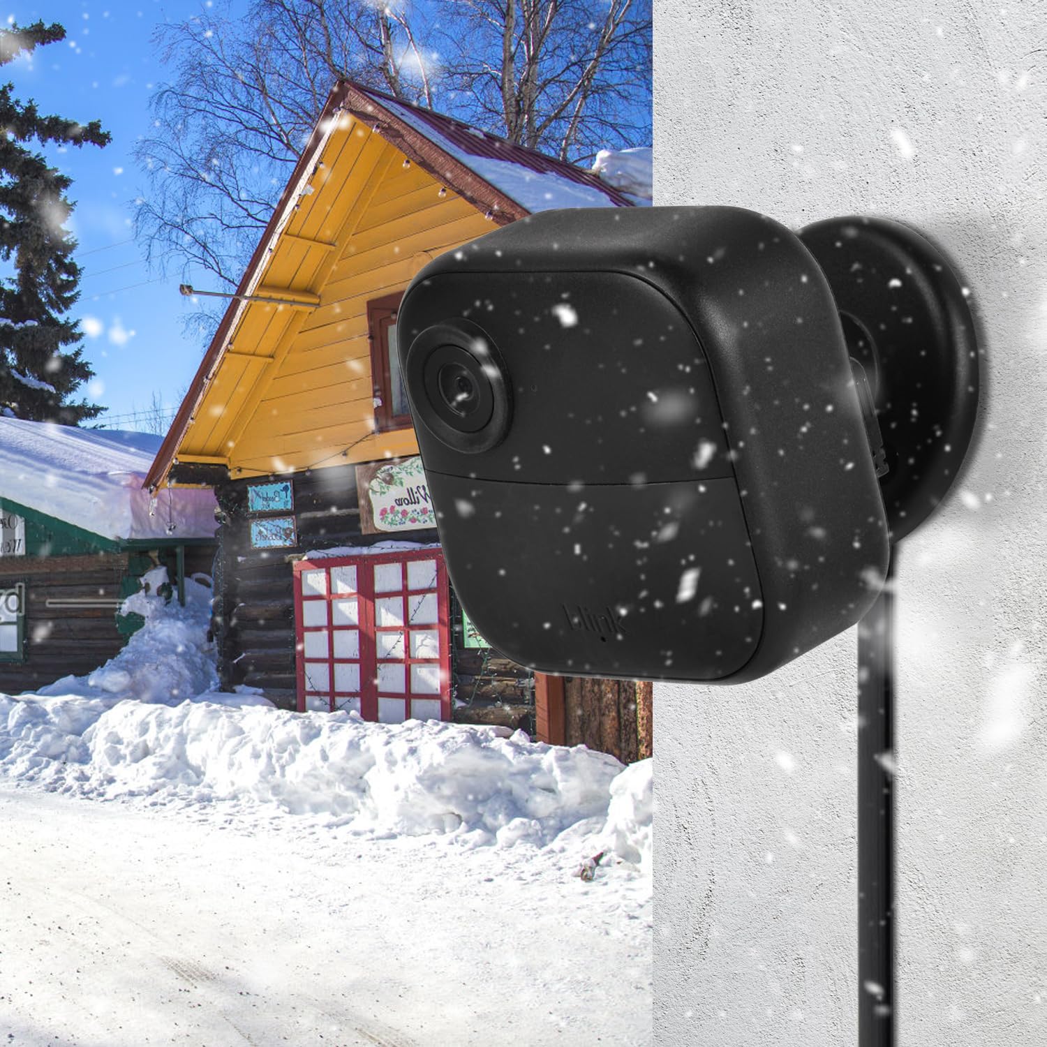 Weatherproof 30Ft/9M Power Cable For Blink Outdoor 4 (4Th Gen), Blink Outdoor/Indoor (3Rd Gen)&Blink Xt/Xt2, Flat Extension Char