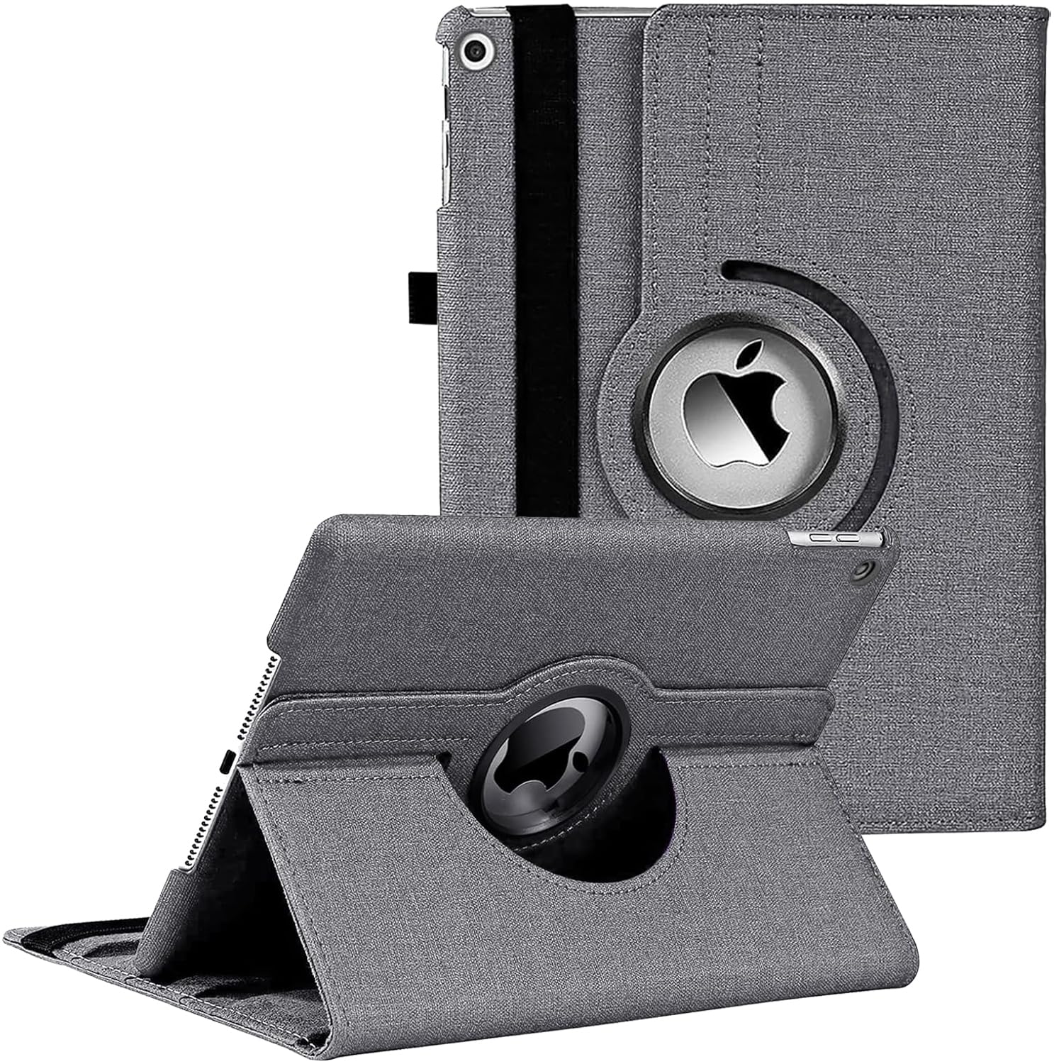 Rotating Case for iPad 9th Generation (2021) / 8th Generation (2020) / 7th Gen (2019) 10.2 Inch - 360 Degree Rotating Stand Cove