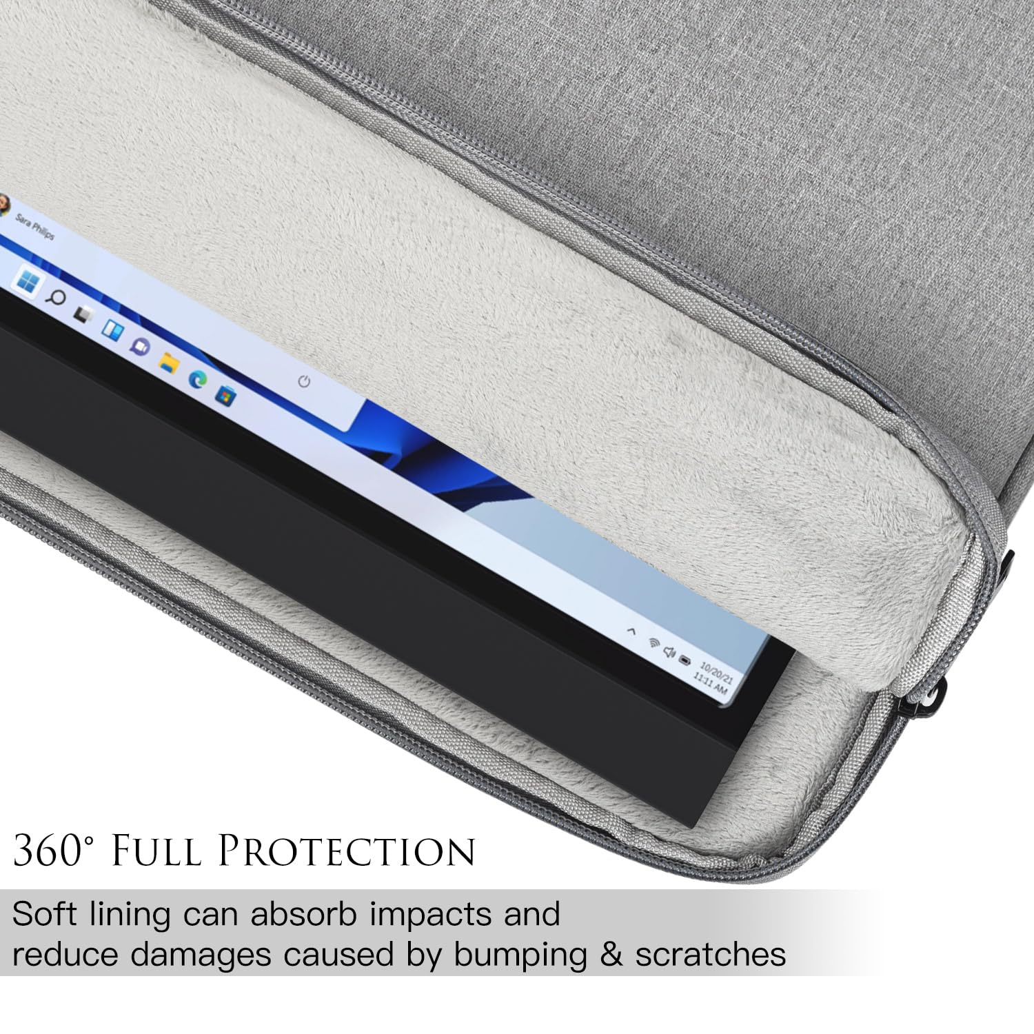 15.6 Inch Portable Monitor Case Computer Sleeve Bag For Mnn Newsoul Kyy Innoview Arzopa Qqh Viewsonic Zscmalls Cocopar Lepow 15.