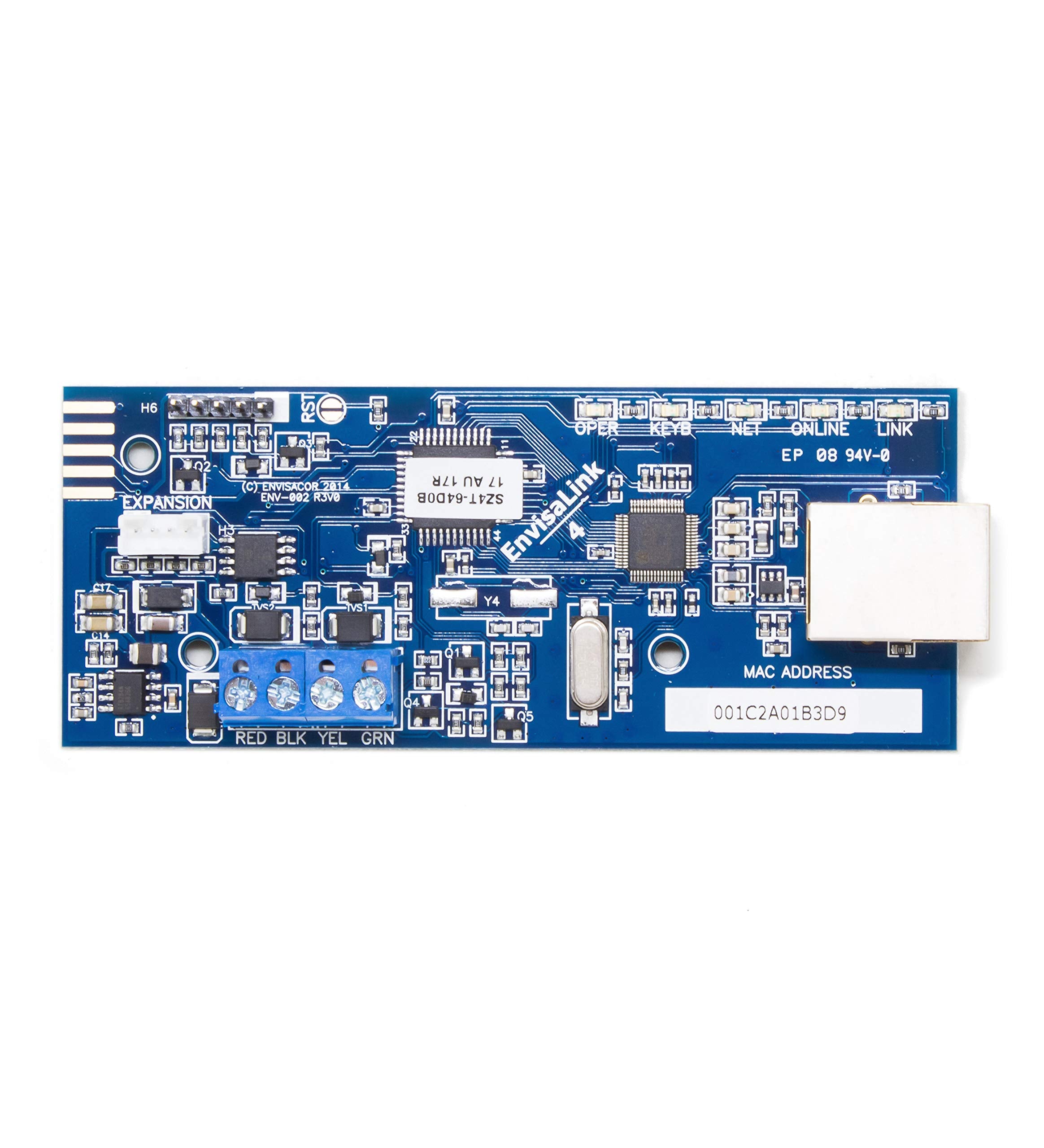 Eyezon Envisalink Evl 4Ezr Ip Security Interface Module For Dsc And Honeywell (Ademco) Security Systems, Compatible With Alexa