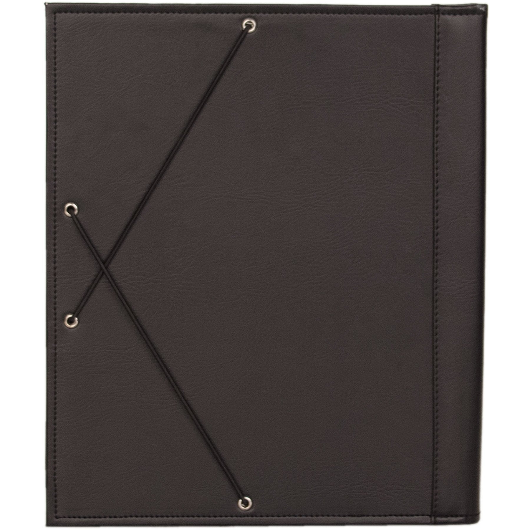 Protec Standard Sheet Music Folder With Elastic Band Closure, Model F2E, Black