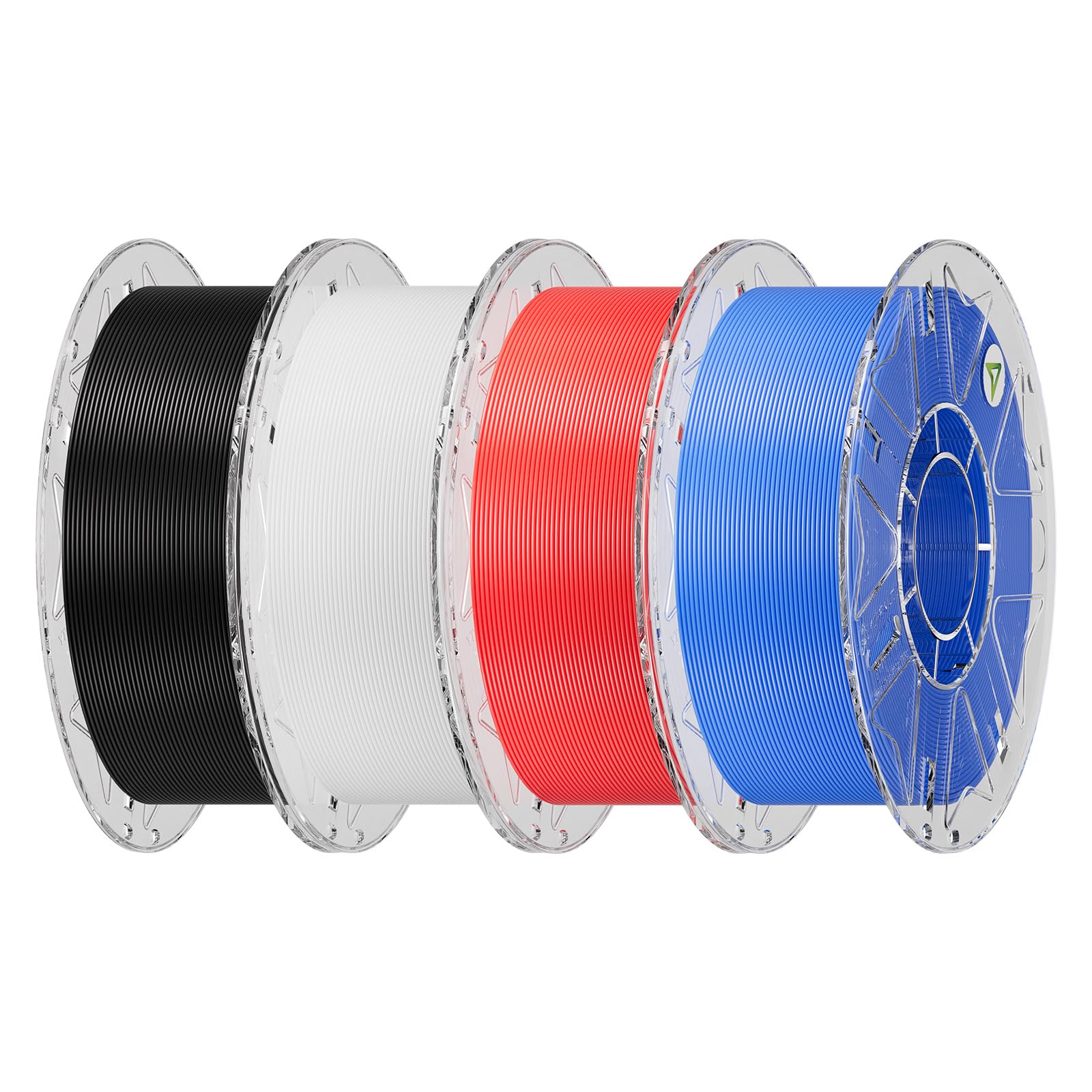 Creality Hyper PLA Filament 1.75mm Bundle 4KG, RFID 3D Printer Filament for High-Speed Printing up to 600mm/s, 0.03mm Accuracy, 