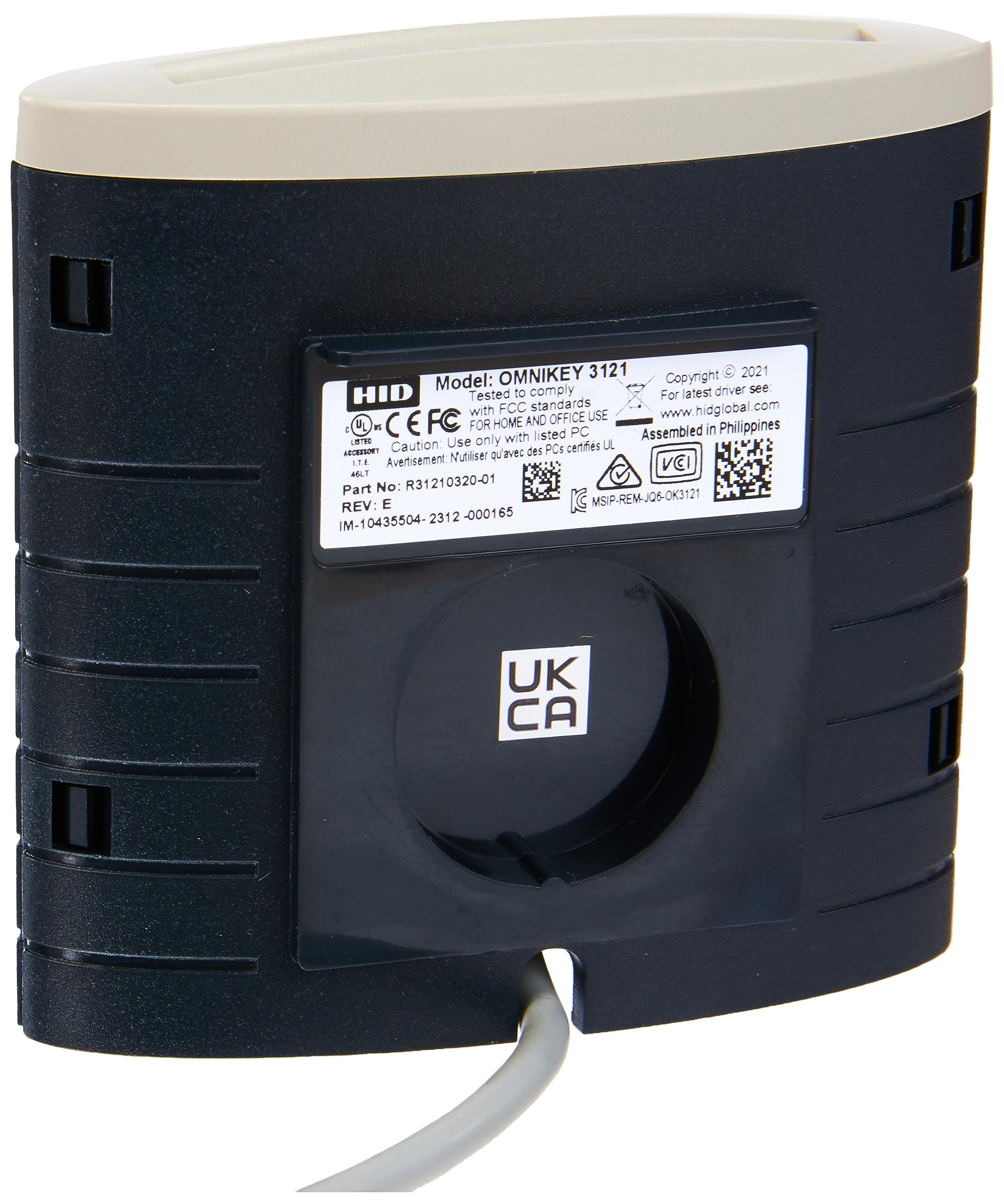 Hid Omnikey 3121 R31210320 01 Smart Card Reader   Usb 3. 0   Gray