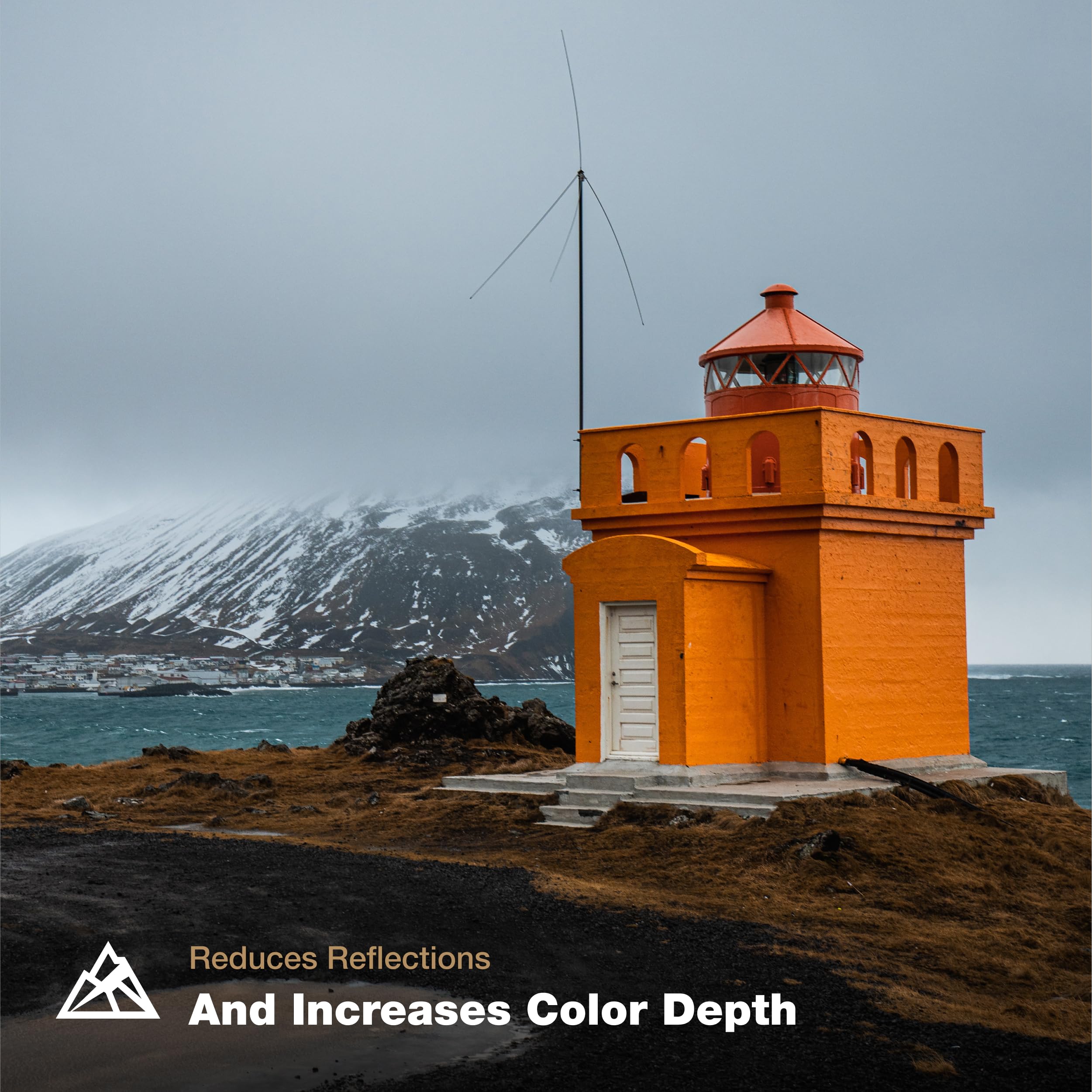 Polarpro - Circular Polarizer (Cp) Filter - 82Mm - Premium Cinemaseries Glass, Anti-Reflective Coating, Ultra-Durable Aluminum F