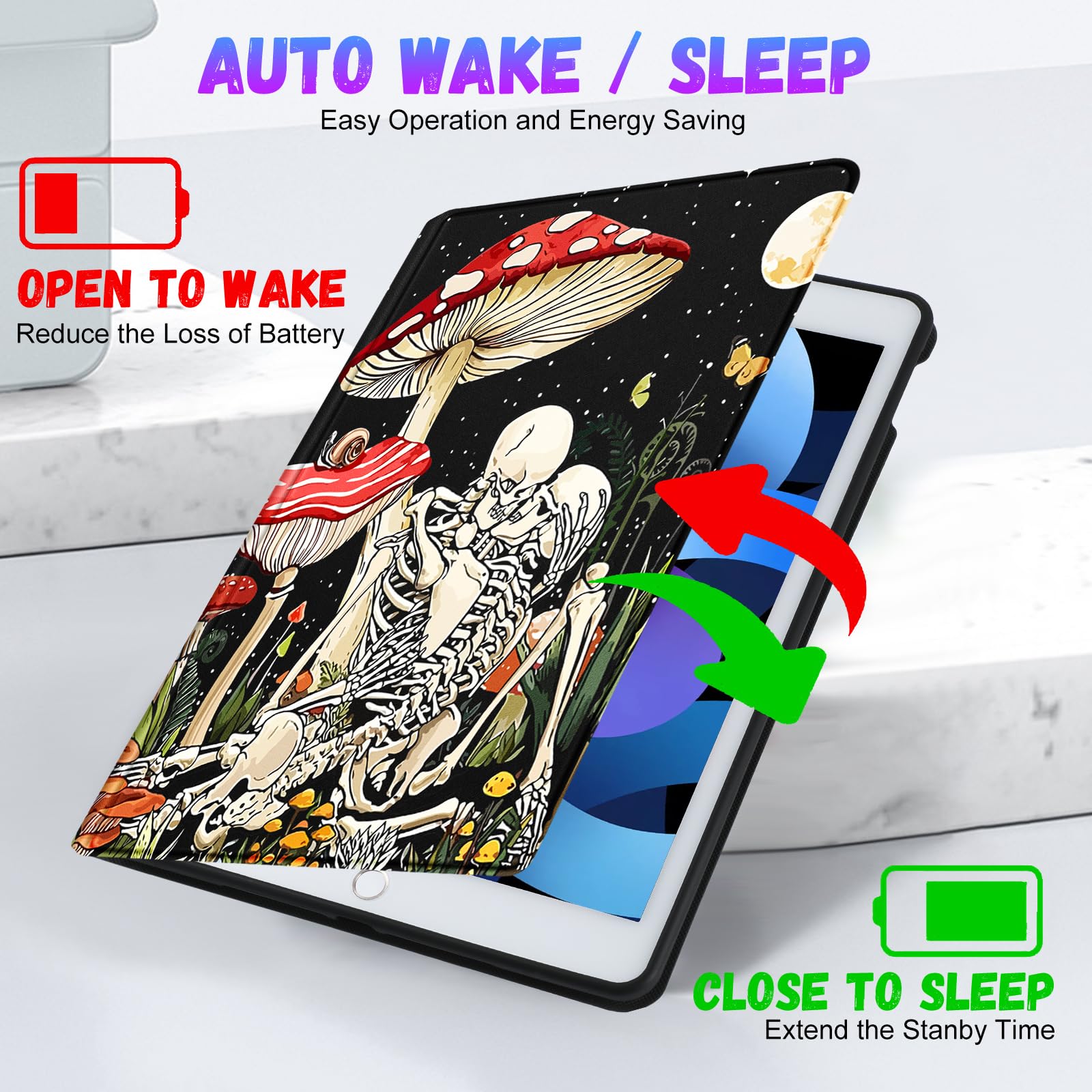 Uppuppy For Apple Ipad Mini 5/4/3/2/1 Case, For Ipad Mini 5Th/4Th/3Rd/2Nd/1St Generation Case Kids Cute Folio Women Girly Boys G