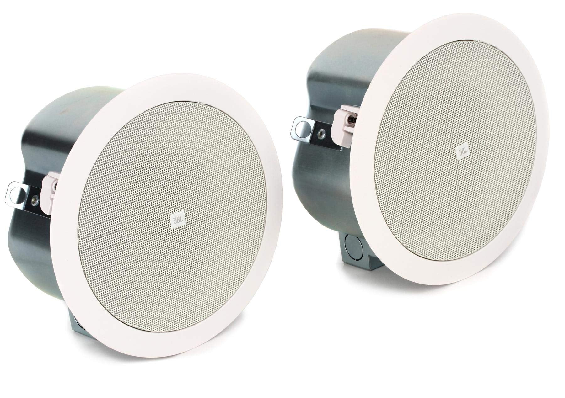 Jbl Professional C24Ct Microplus C24Ct 4.5 Inch Ceiling Loudspeakers, White, Sold As Pair
