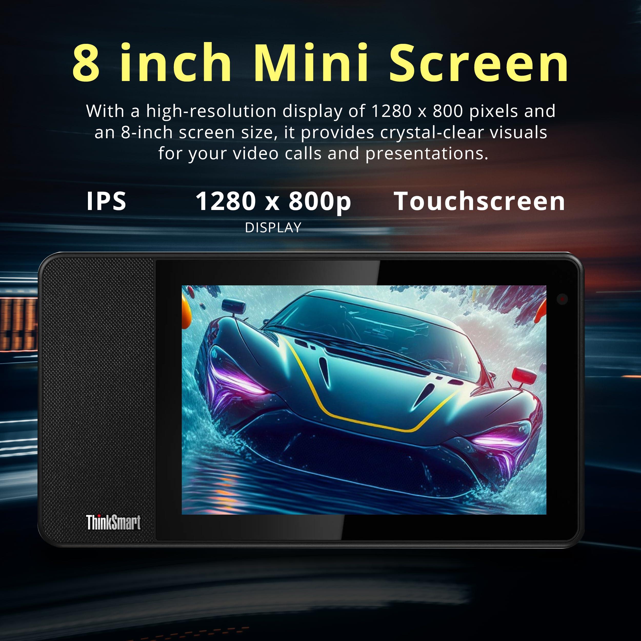 Lenovo Thinksmart View Za690000Us Video Conference Equipment - Full Hd - Wireless Lan