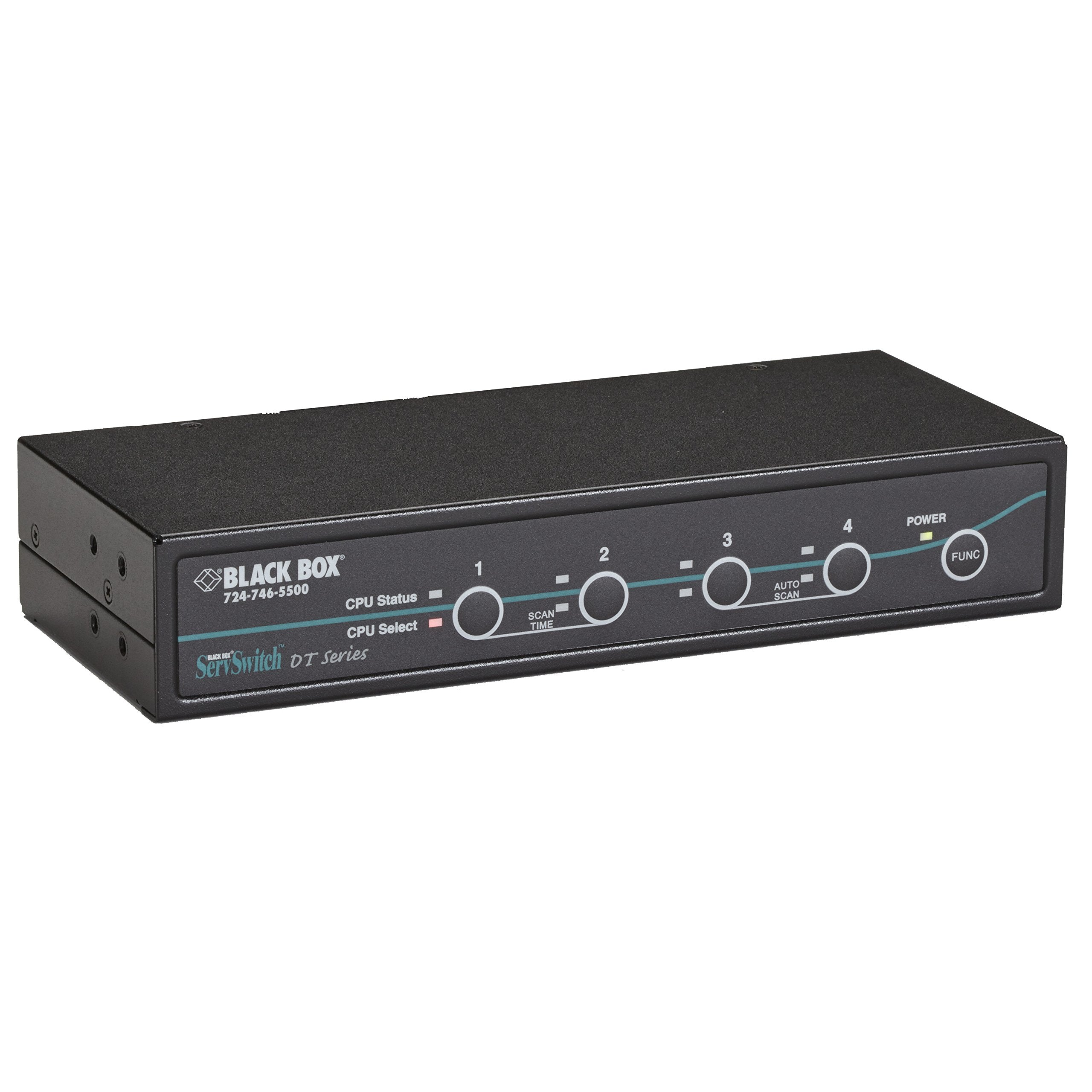 Desktop Kvm Switch - Dvi-D With Emulated Usb Keyboard/Mouse, 4-Port
