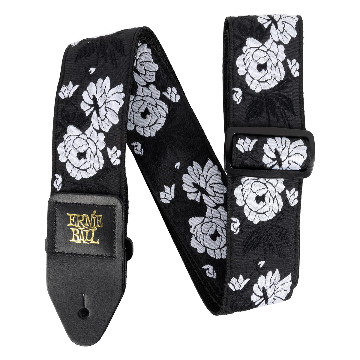 Ernie Ball Classic Jacquard Guitar/Bass Strap   Vanilla Rose