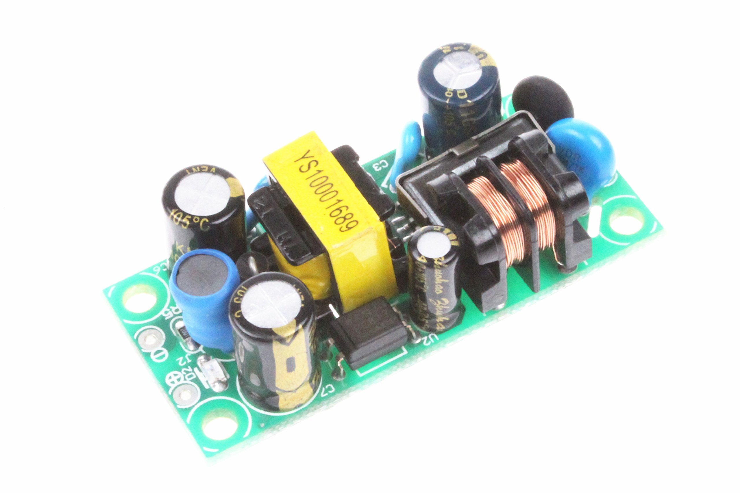 Noyito Ac To Dc Precision Buck Power Supply Module Ac 120V 100V 264V To 3.3V 1A Isolated Step Down Dc Module (3.3V 1A) Green