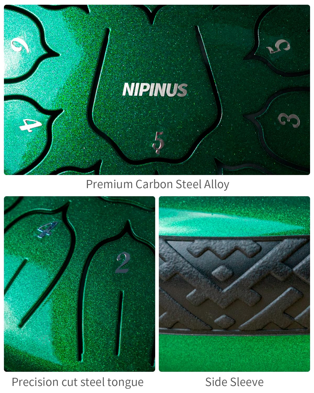 Rain Drum For Outside Garden, Steel Tongue Drum - 6 Inch 11 Notes Metal Handpan Drums,Waterproof Rain Chime,Musical Gifts